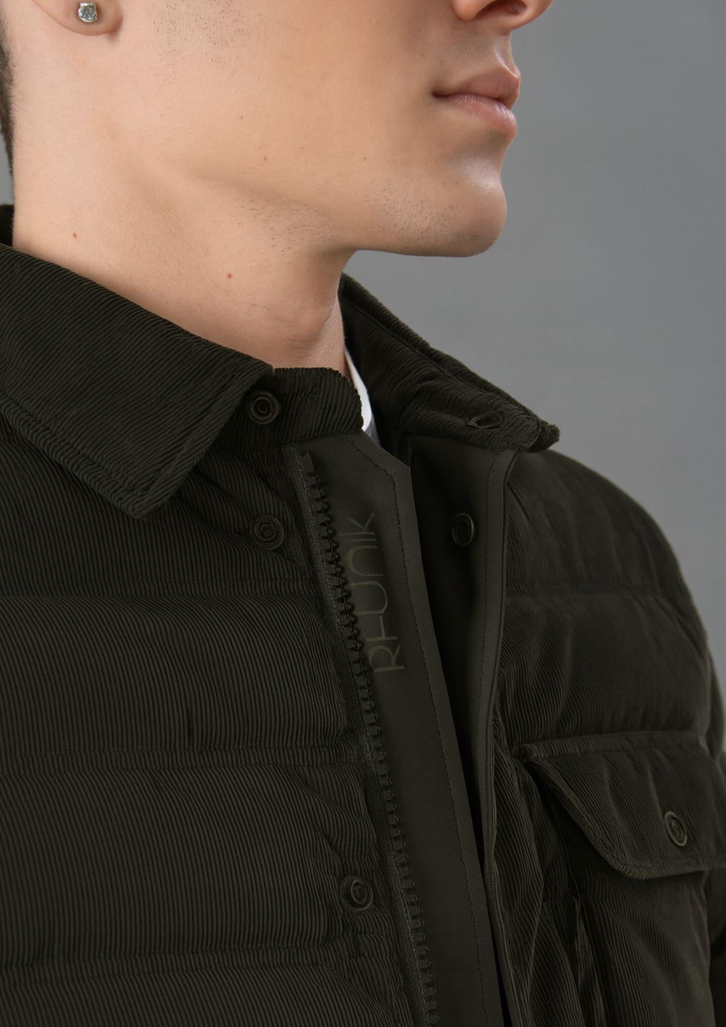 Rihunik Giacca Invernale Uomo Gordon Forest Green