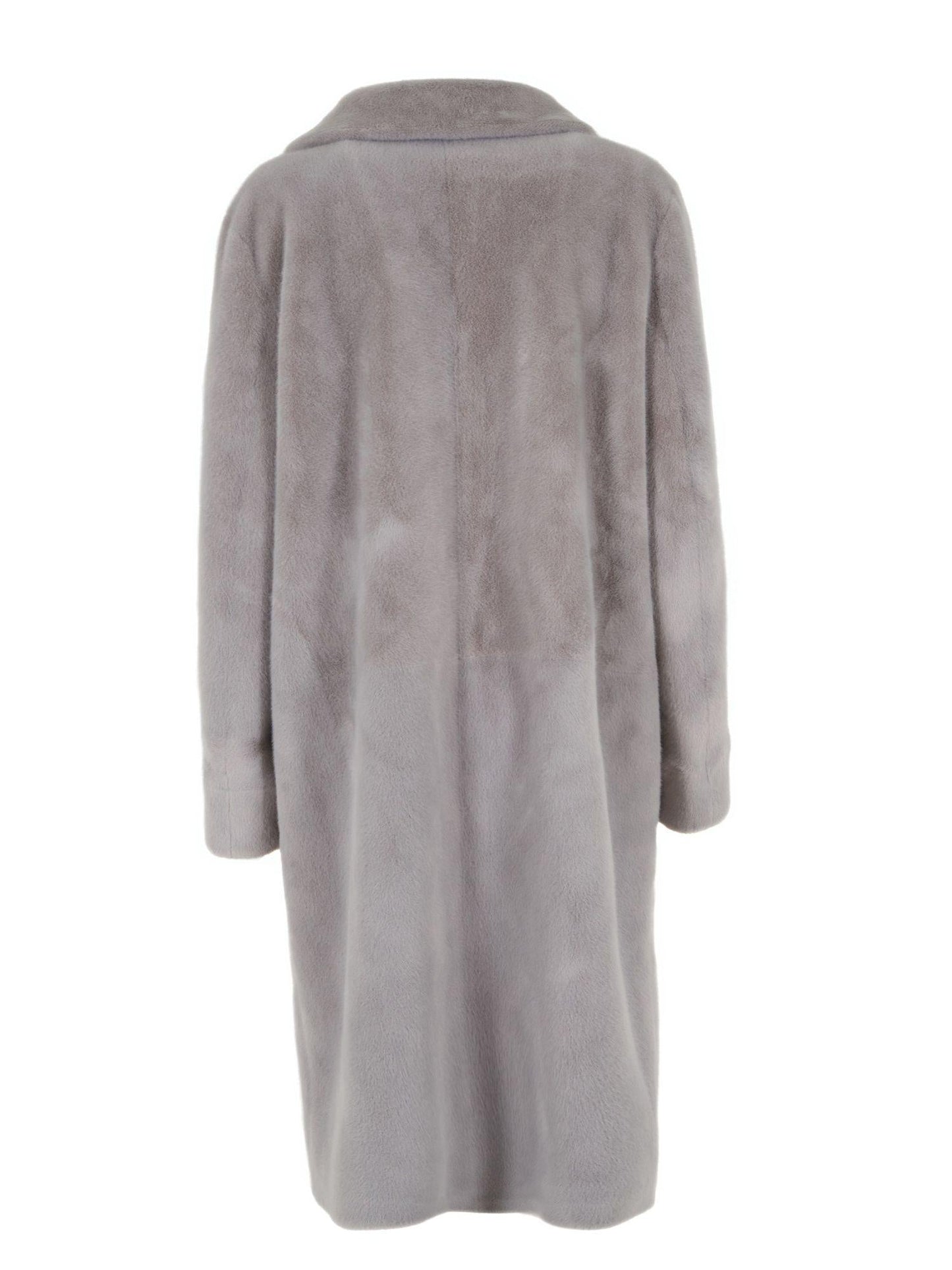 Yes Zee Cappotto Donna Reversibile Grigio Chiaro