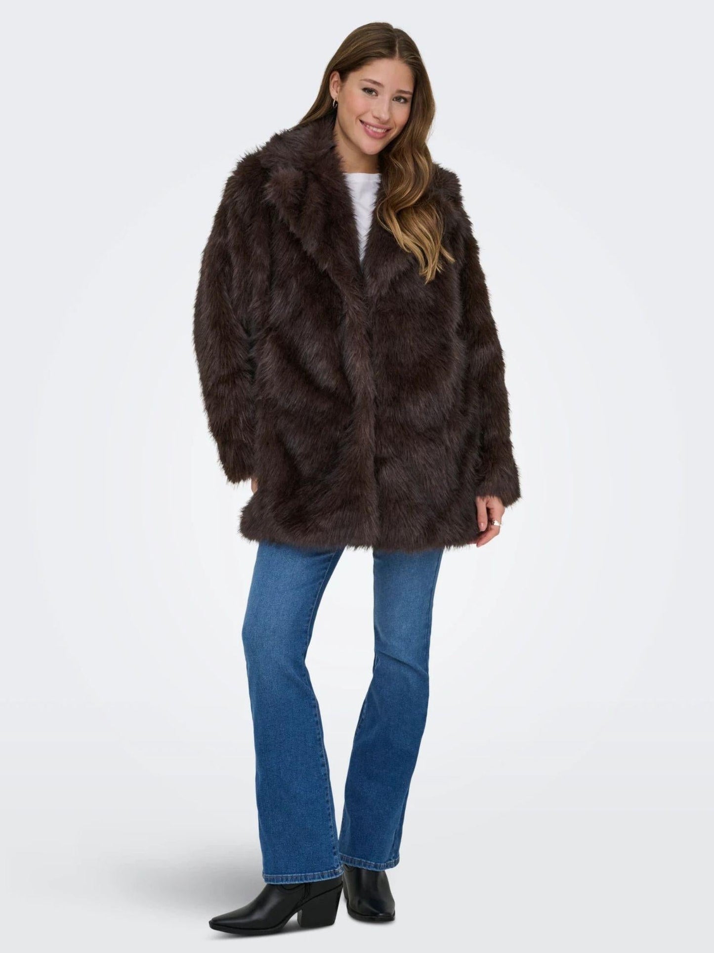Only Cappotto Donna Dawn Marrone