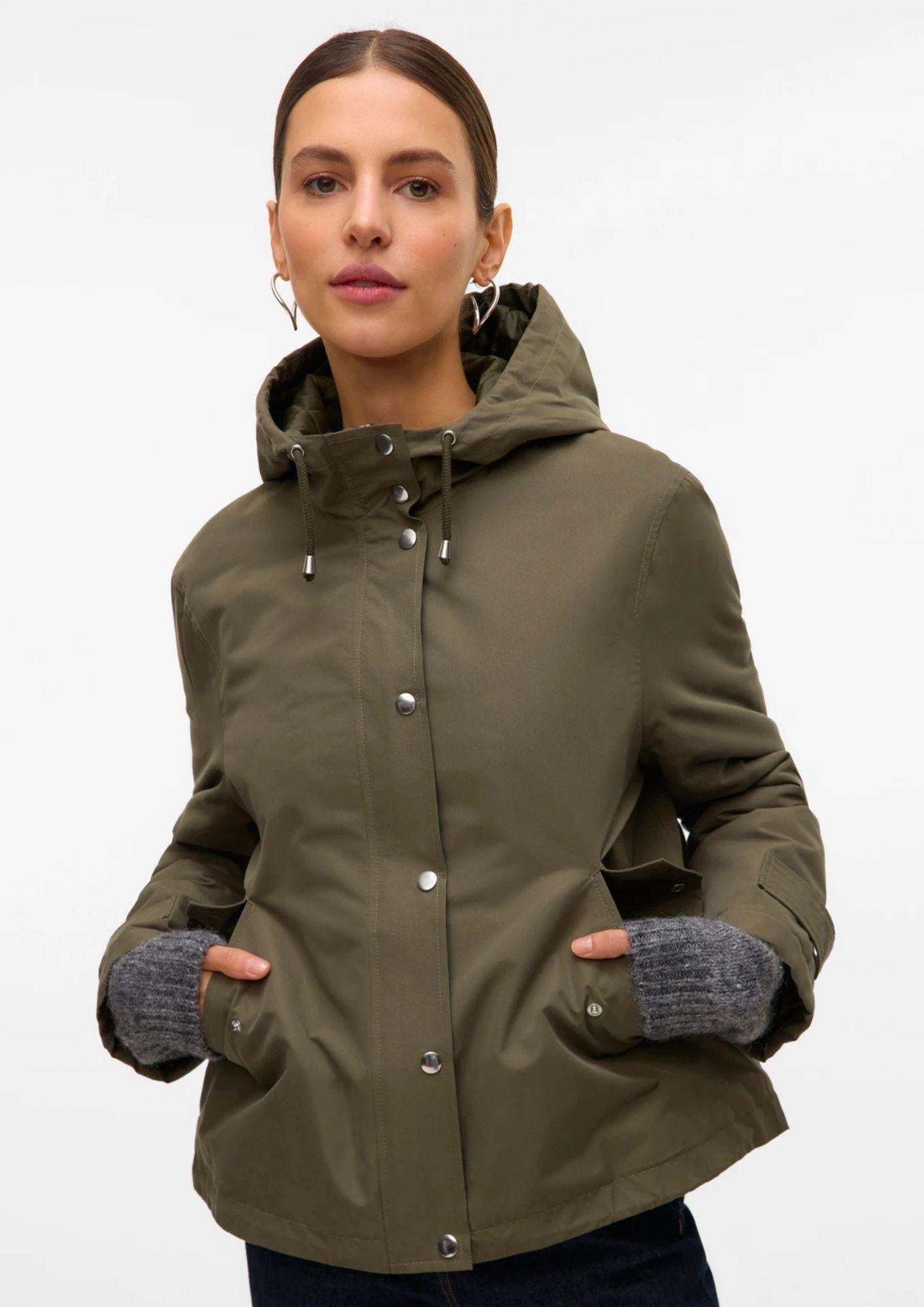Vero Moda Giacca Invernale Donna Gail Verde