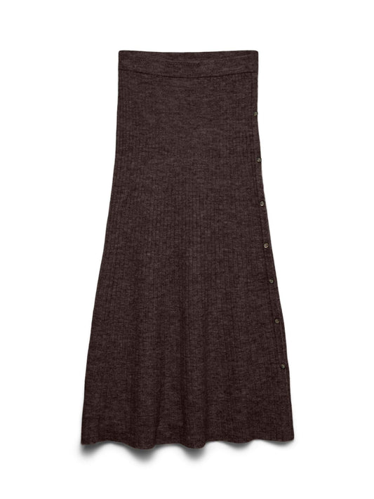 Vero Moda Gonna Midi Donna Sally Brown Chocolate Torte