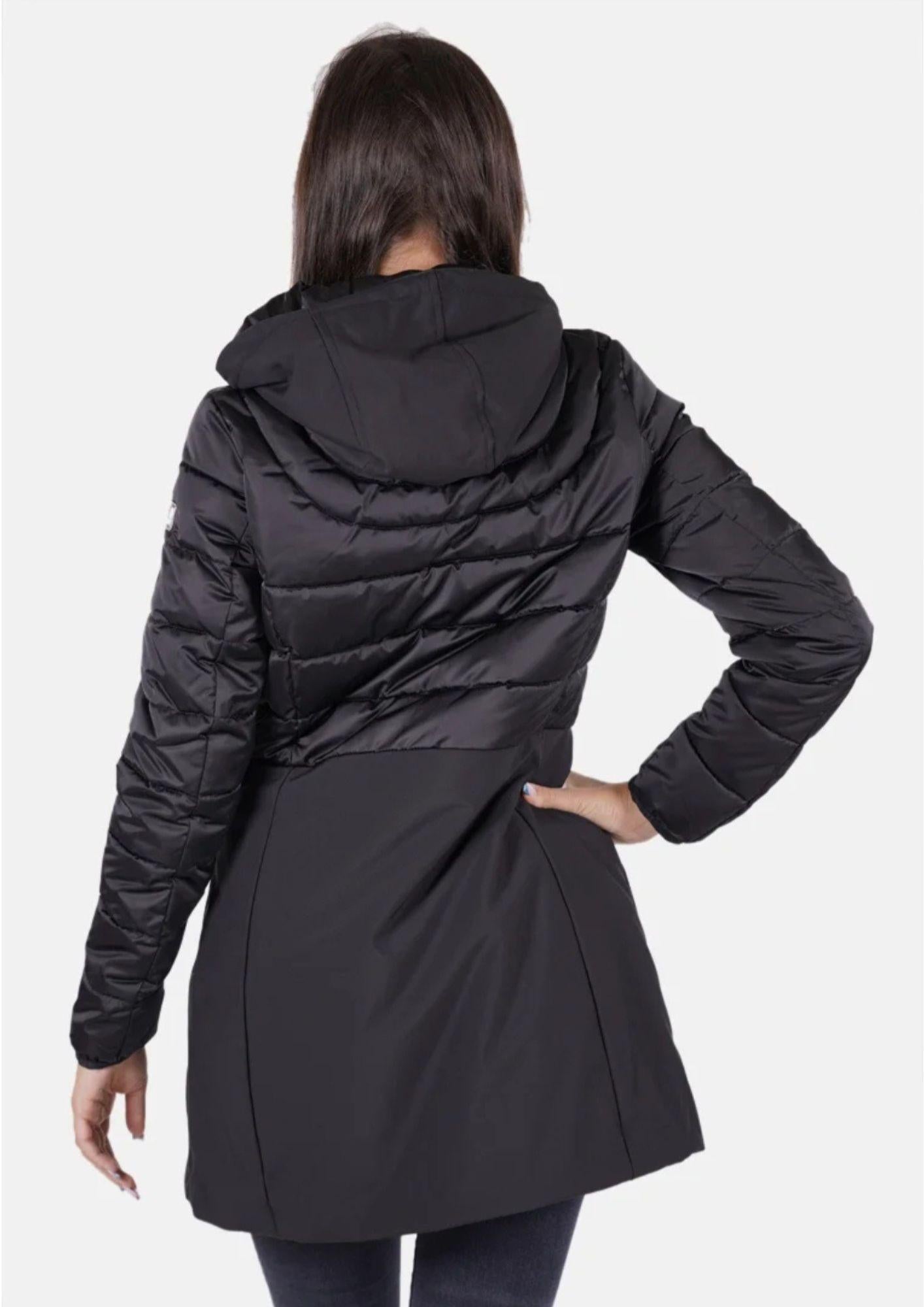 Yes Zee Cappotto Invernale Donna Nero