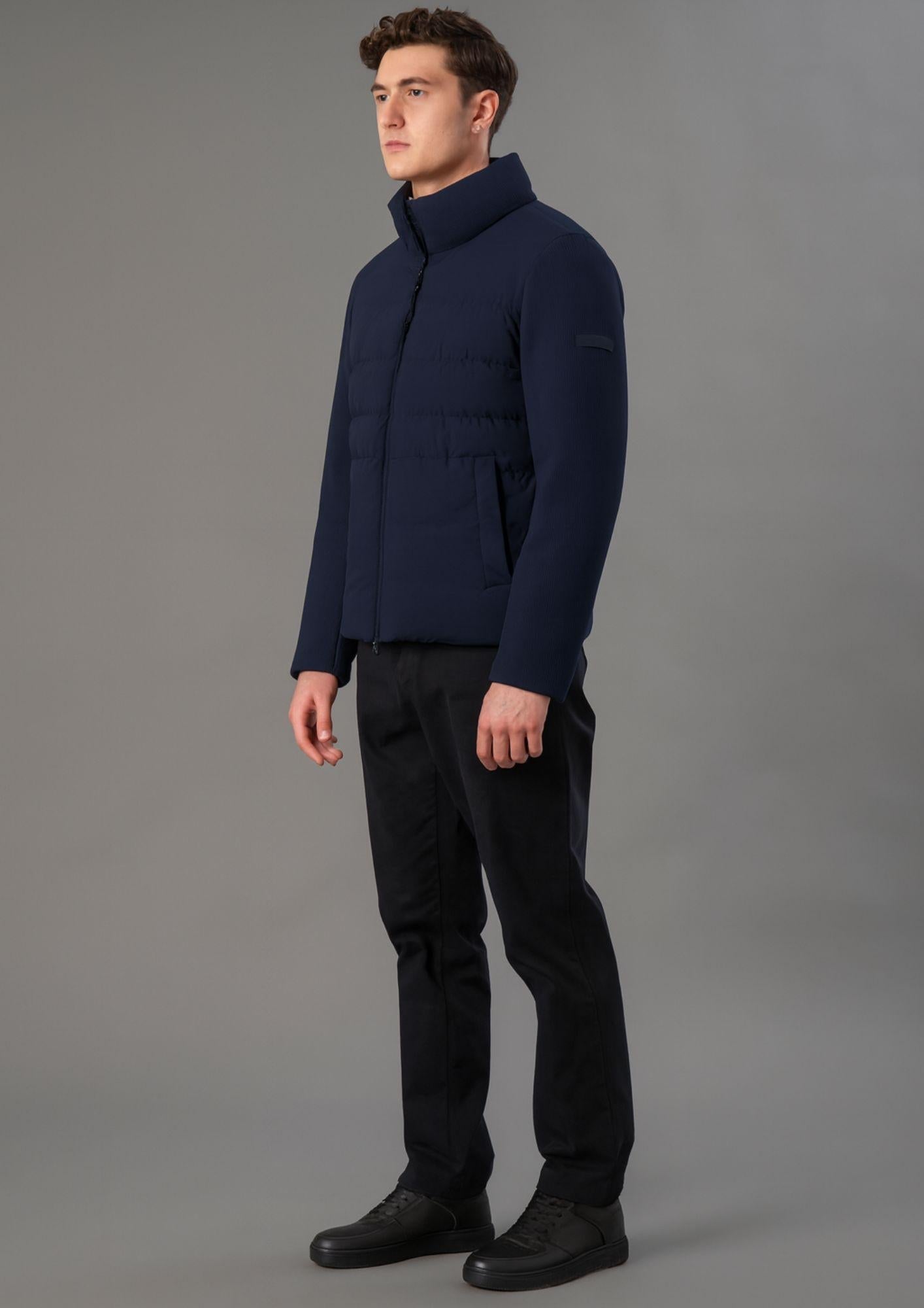 Rihunik Giacca Invernale Uomo Jhonny Blu Navy