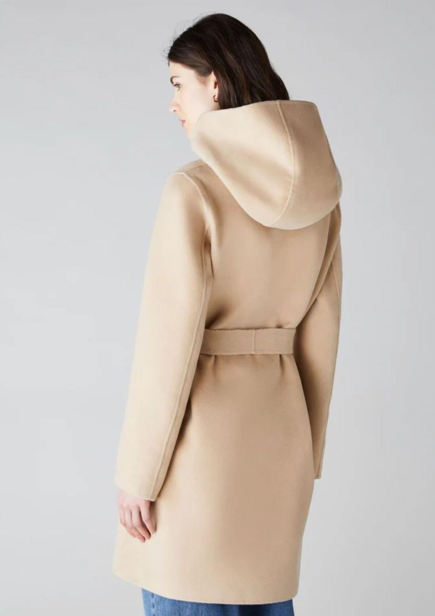 Emme Marella Cappotto Donna Oblato Cammello