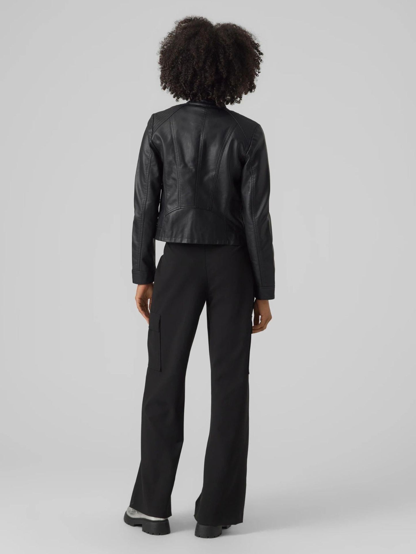 Vero Moda Giacca Biker Donna Favodona Nero