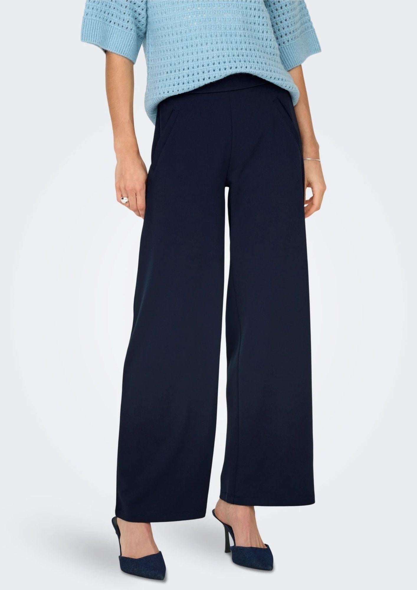 Jacqueline De Yong Pantalone Donna Louisville Blu