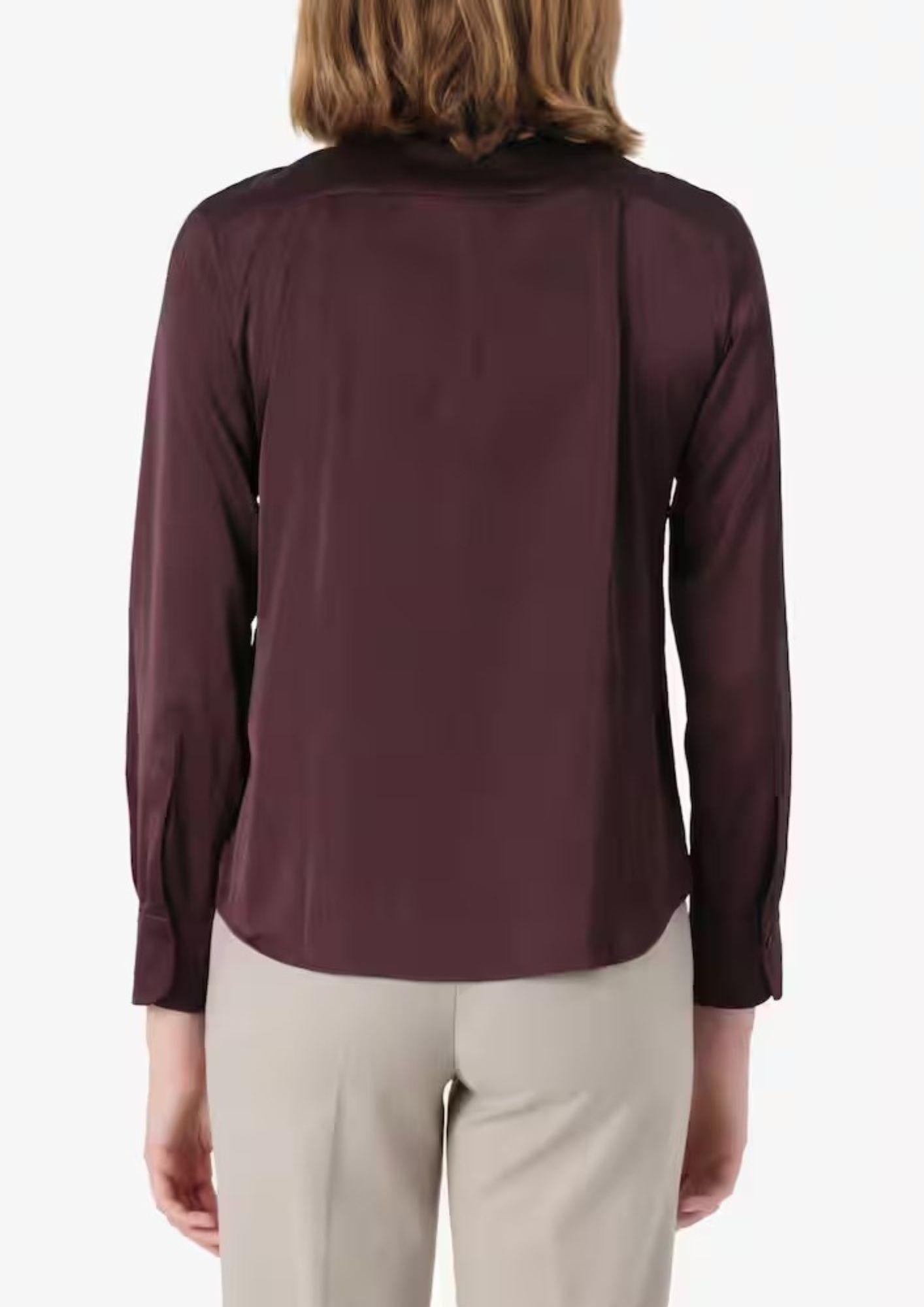 Emme Marella Camicia Donna Naples Bordeaux