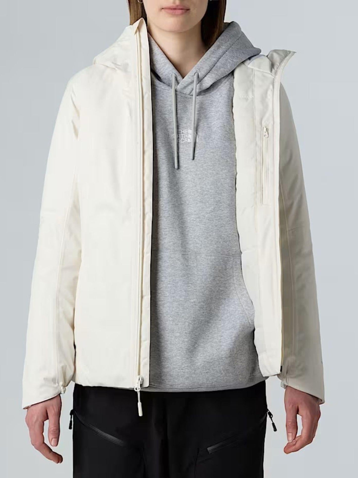 The North Face Giacca Imbottita Donna Quest White Dune