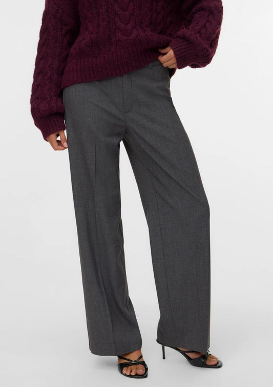 Vero Moda Pantalone Donna Texas Grigio