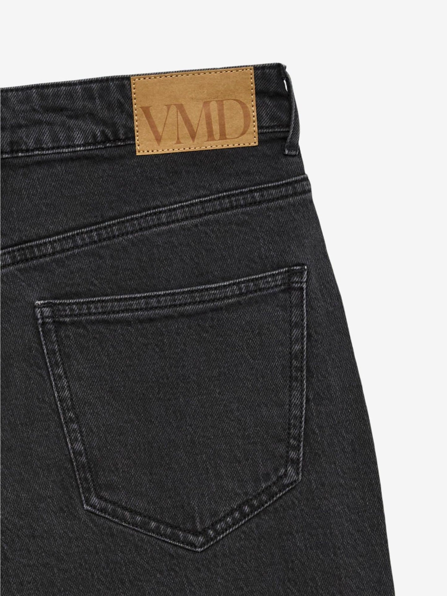 Vero Moda Jeans Donna Tessa A Vita Alta Mom Fit Dark Grey Denim