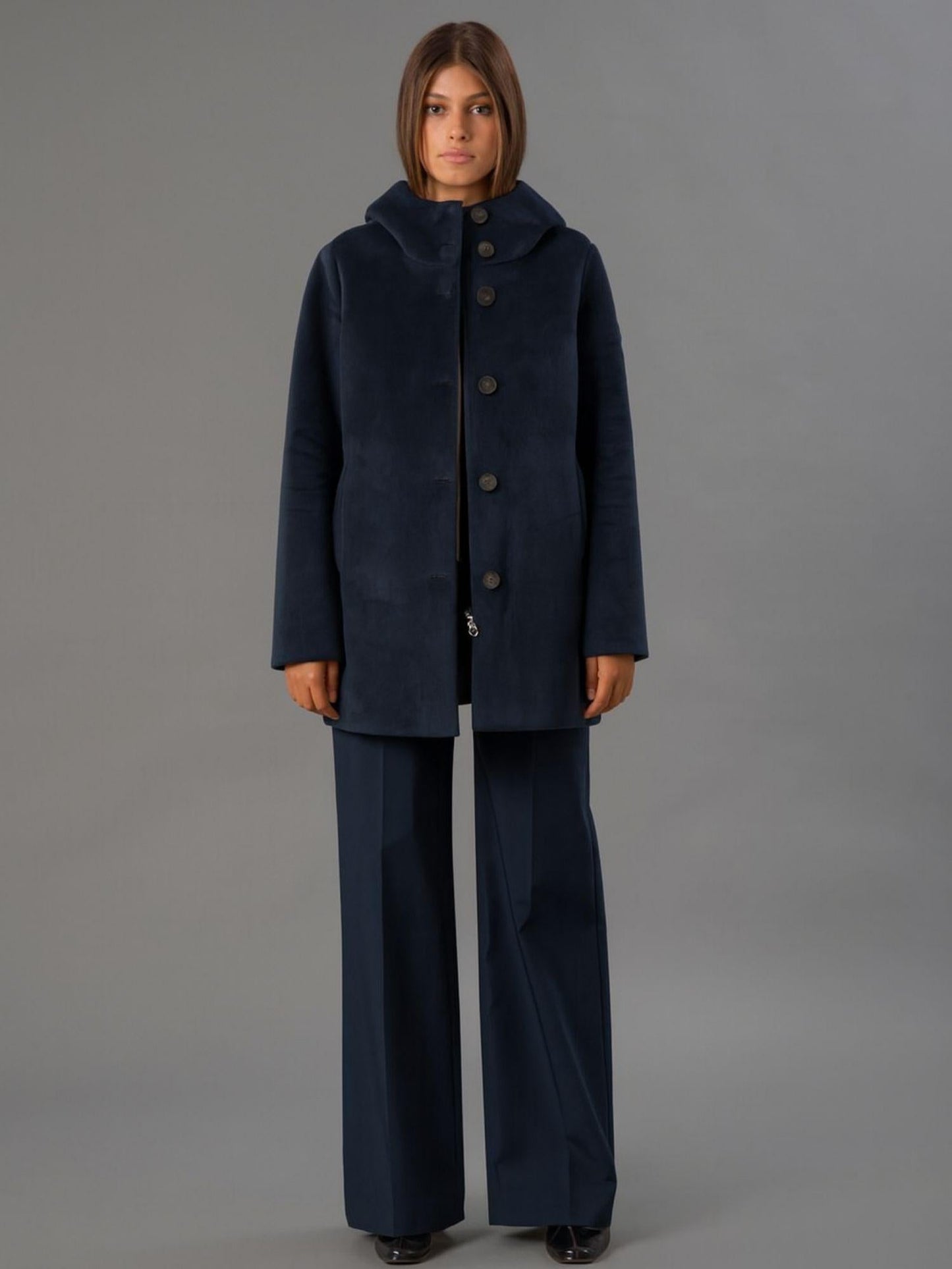 Rihunik Giacca Invernale Donna Blu