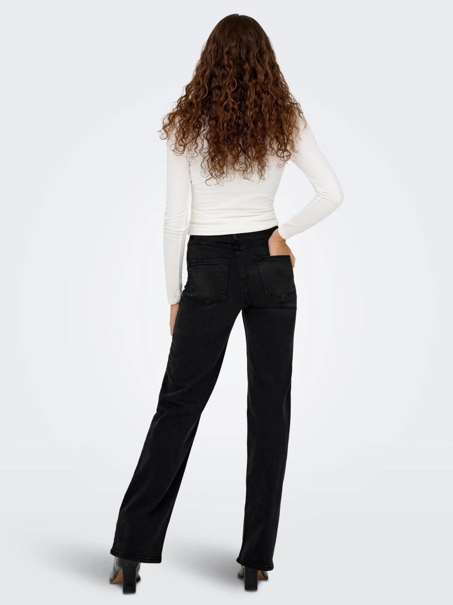 Only Jeans Donna Luna Nero
