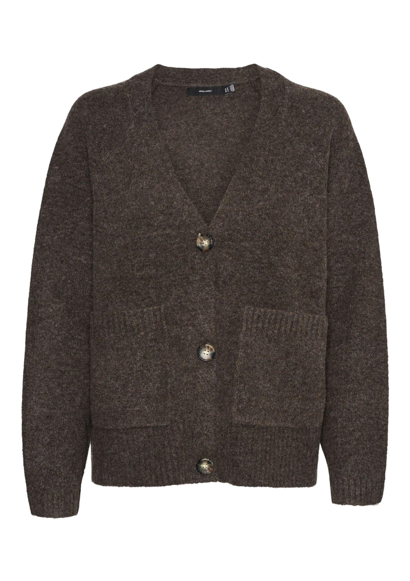 Vero Moda Cardigan Donna Boom Marrone