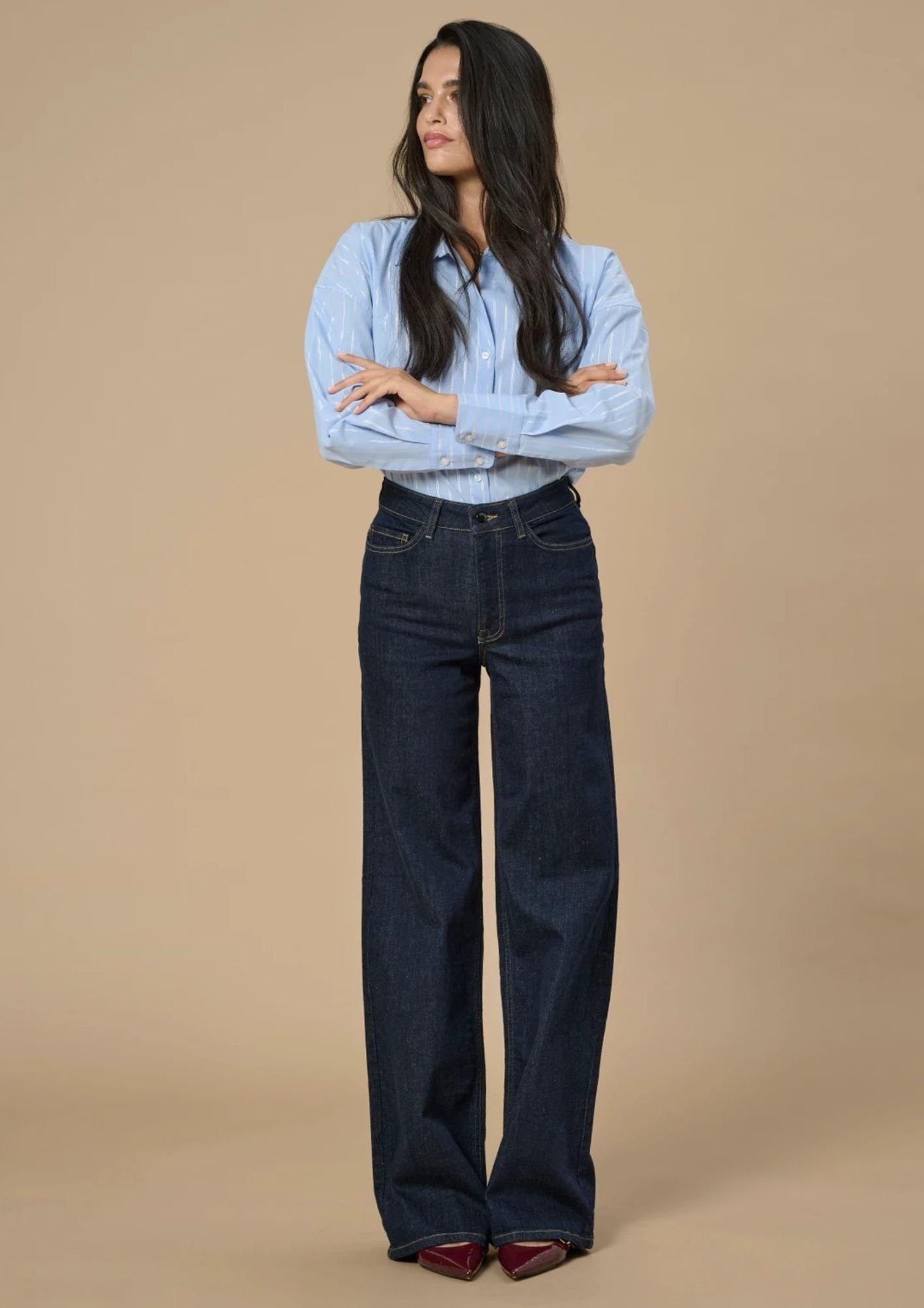 Jacqueline De Yong Jeans Donna Felina Blu Denim