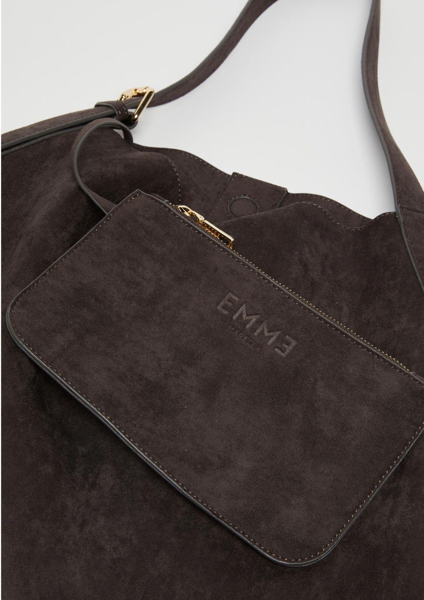 Emme Marella Maxi hobo bag Donna Adelio Testa moro