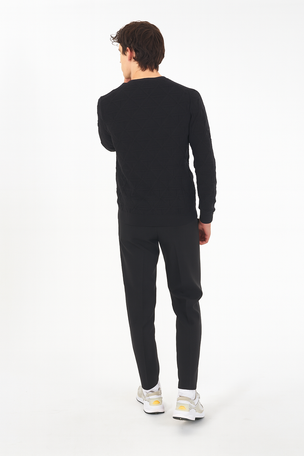 Yes Zee Maglia Uomo Nera