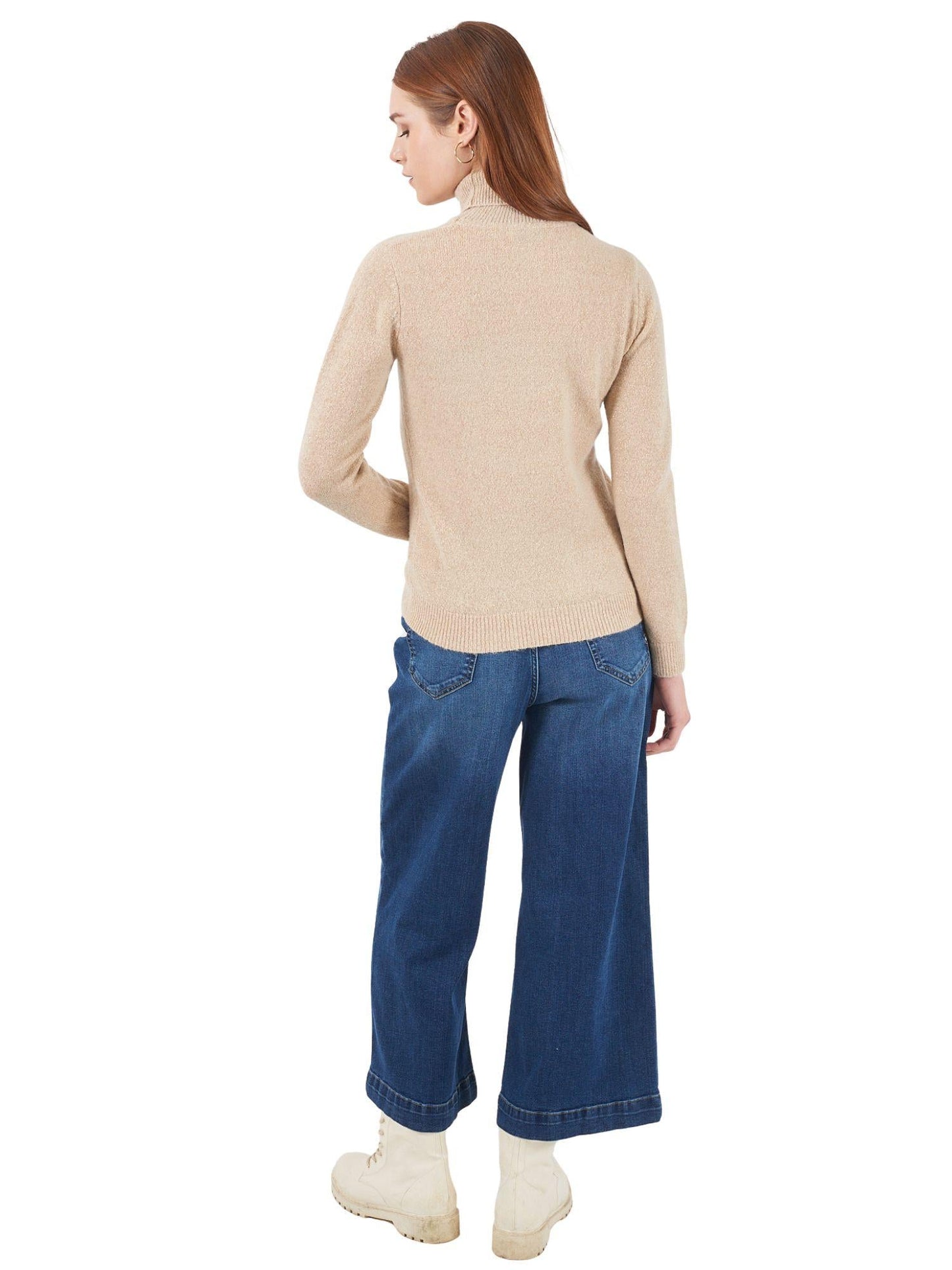 Yes Zee Maglia Donna Beige