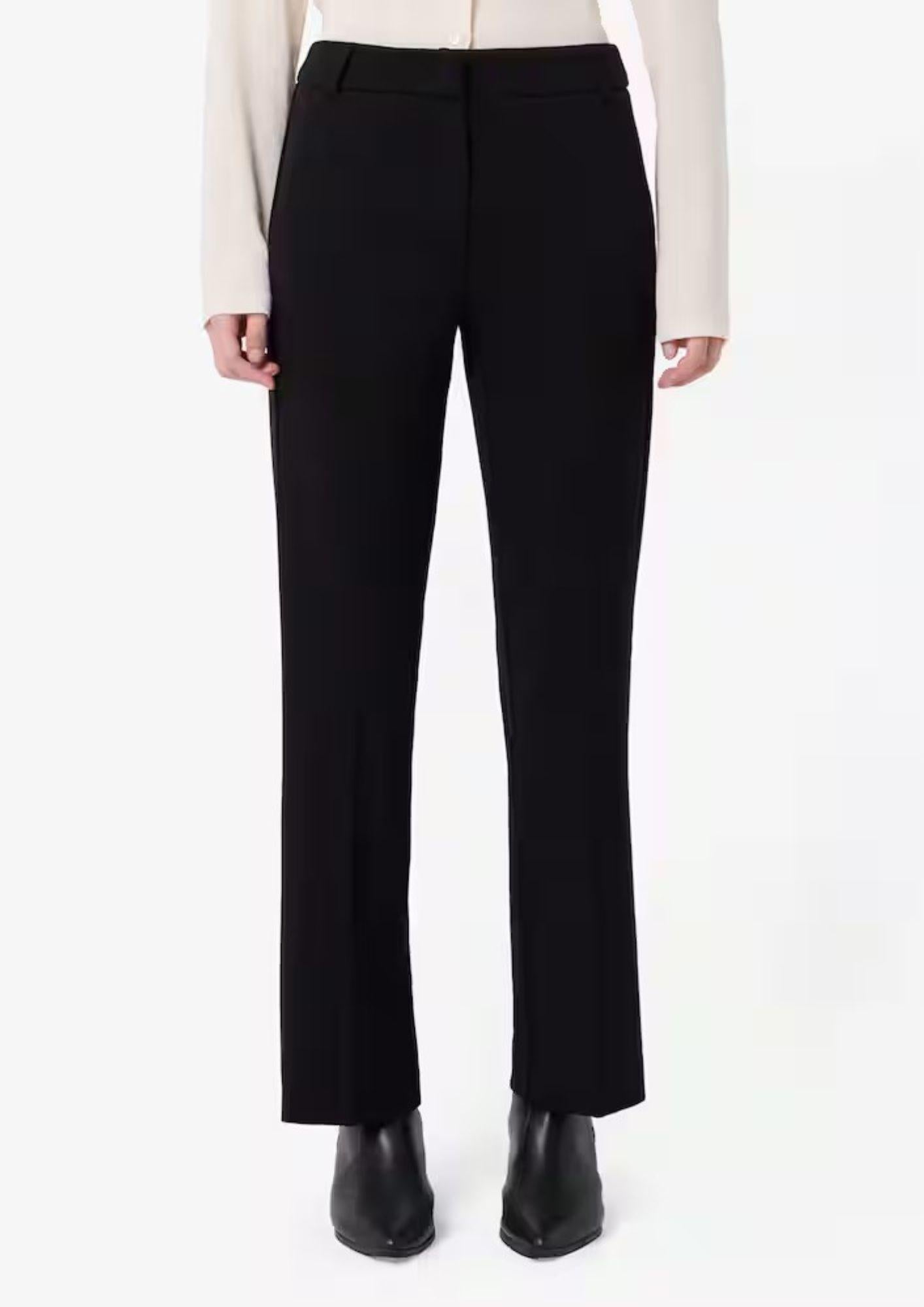 Emme Marella Pantalone Donna Flare Nero