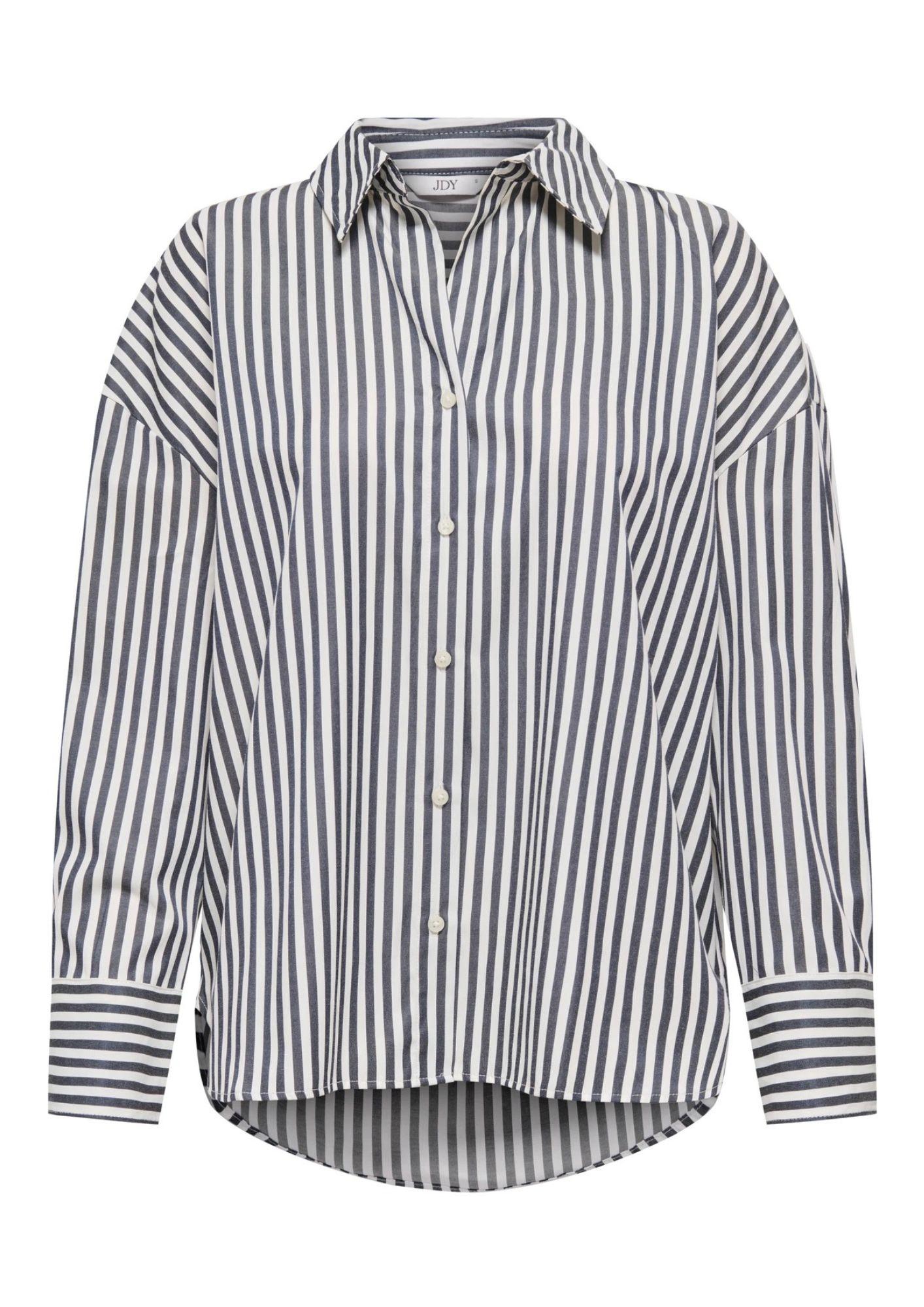 Jacqueline De Yong Camicia Donna Vesper Bianca A Righe