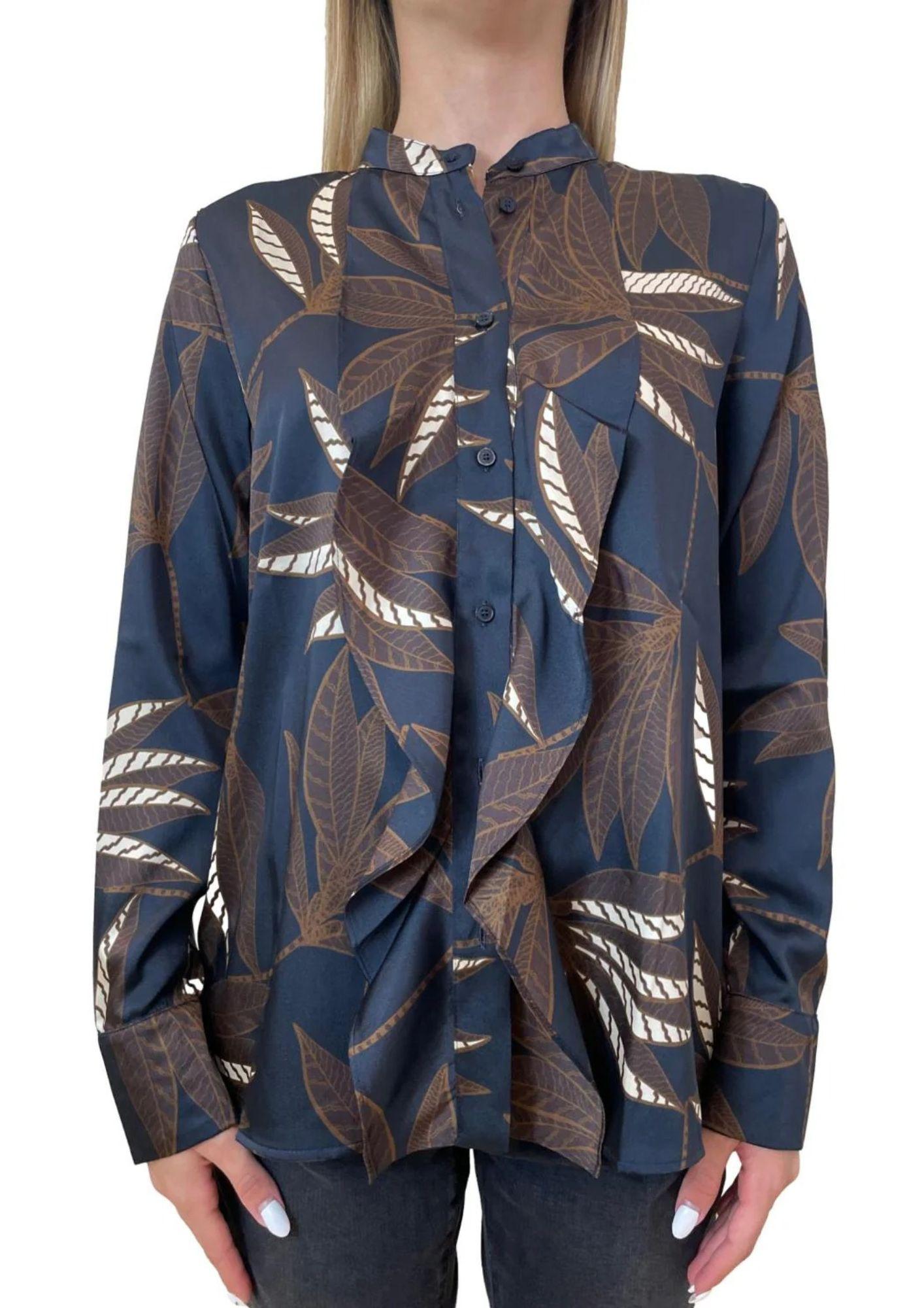 Emme Marella Camicia Donna Neon Blu