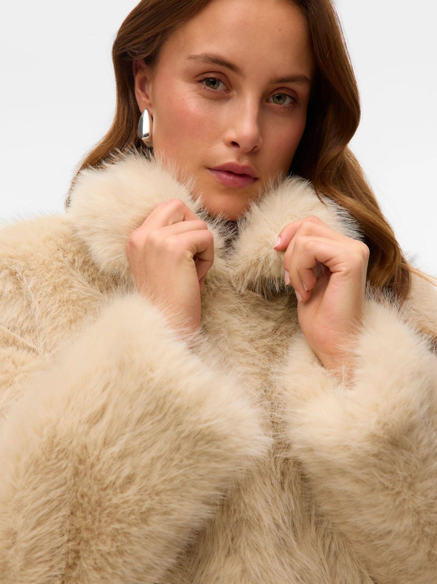 Vero Moda Giacca Invernale Donna Gloria Grey Oatmeal