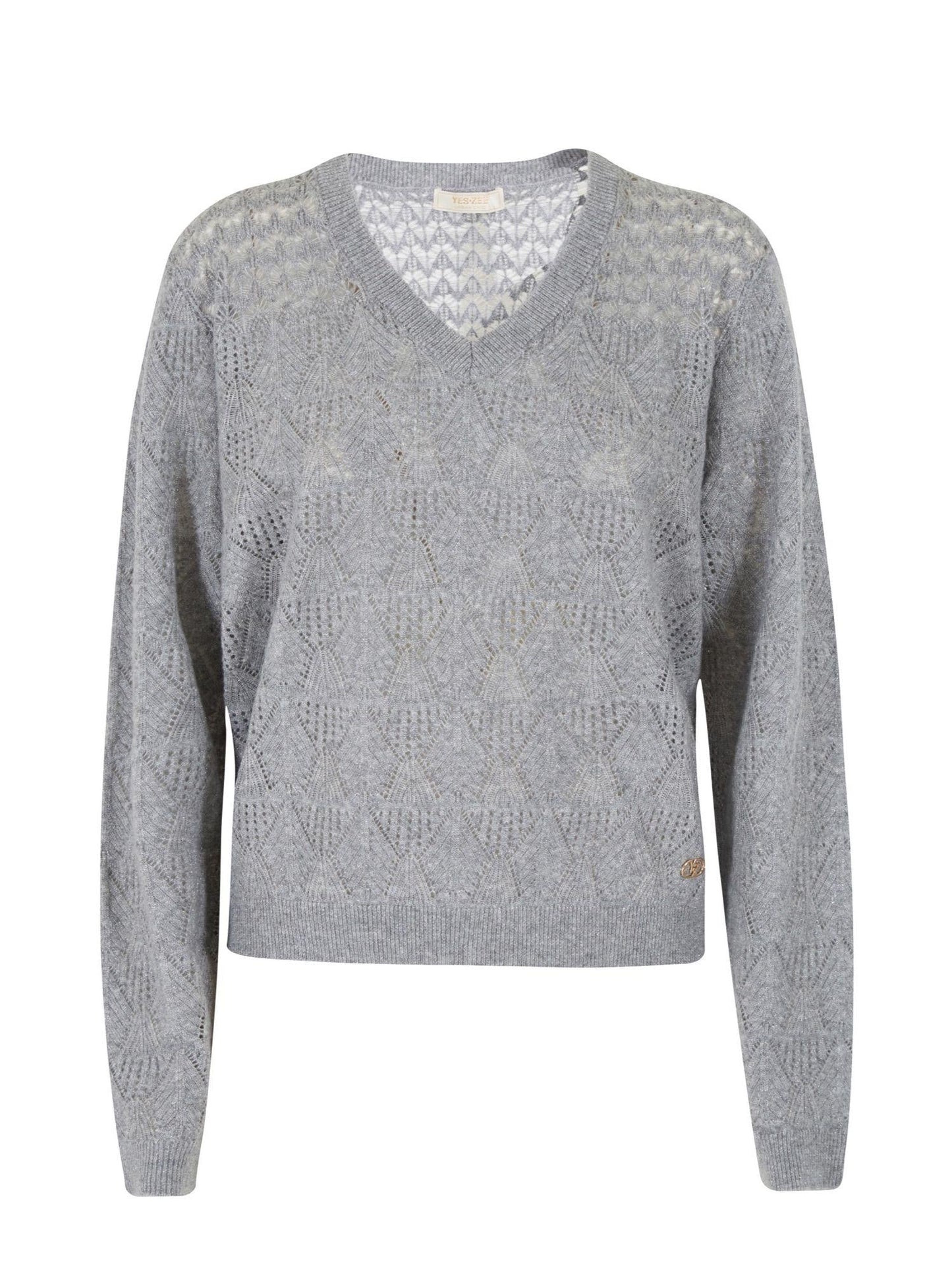 Yes Zee Maglia Donna Grigia