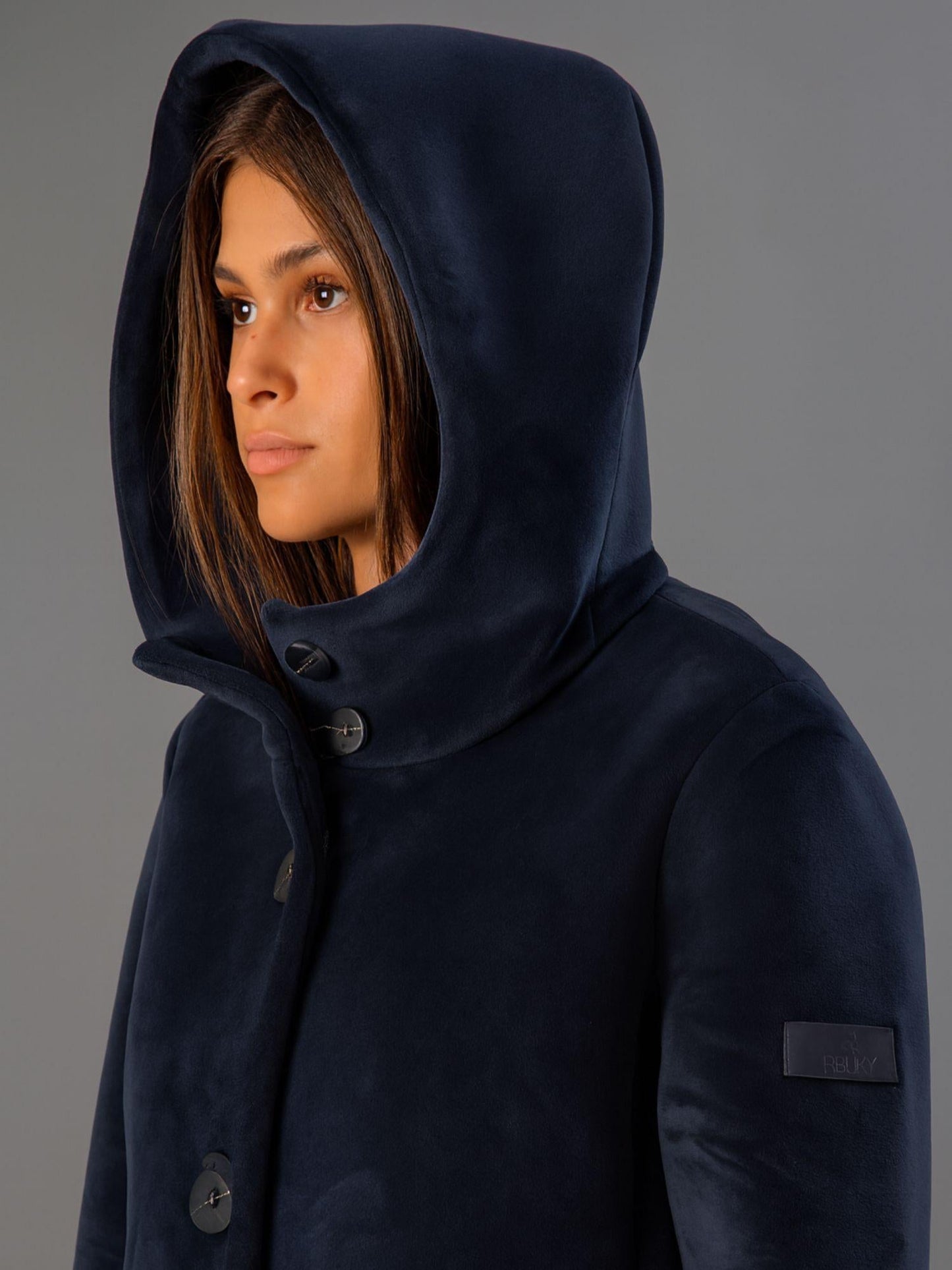 Rihunik Giacca Invernale Donna Blu