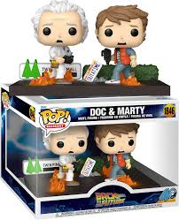 Funko Pop ! Moments Back To The Future - (1846) Doc & Marty 2 Figures