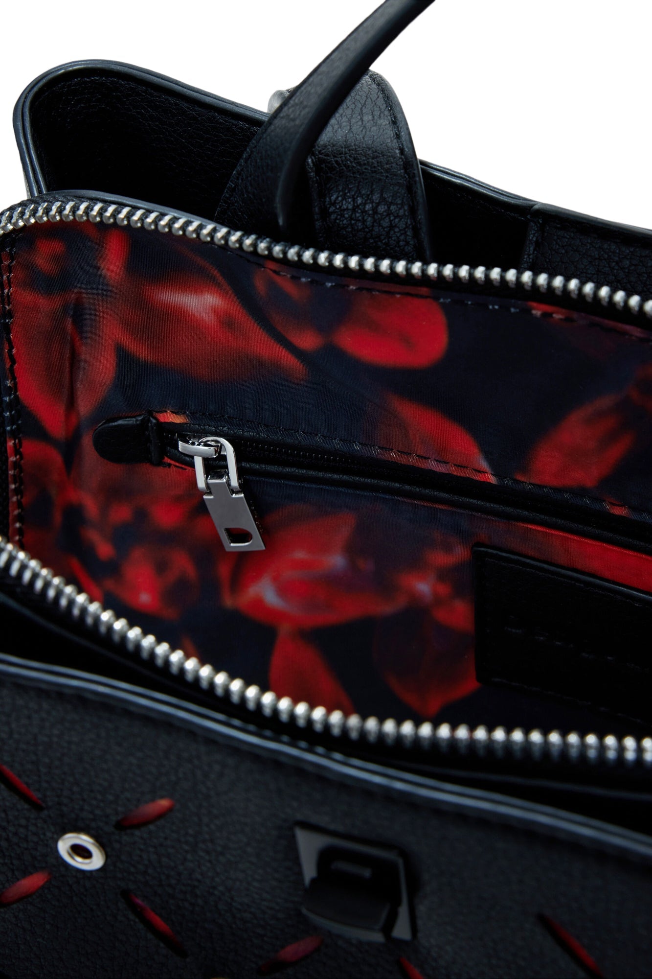 DESIGUAL Zaino Donna Yankee Sumy Mini con Borchie Nero