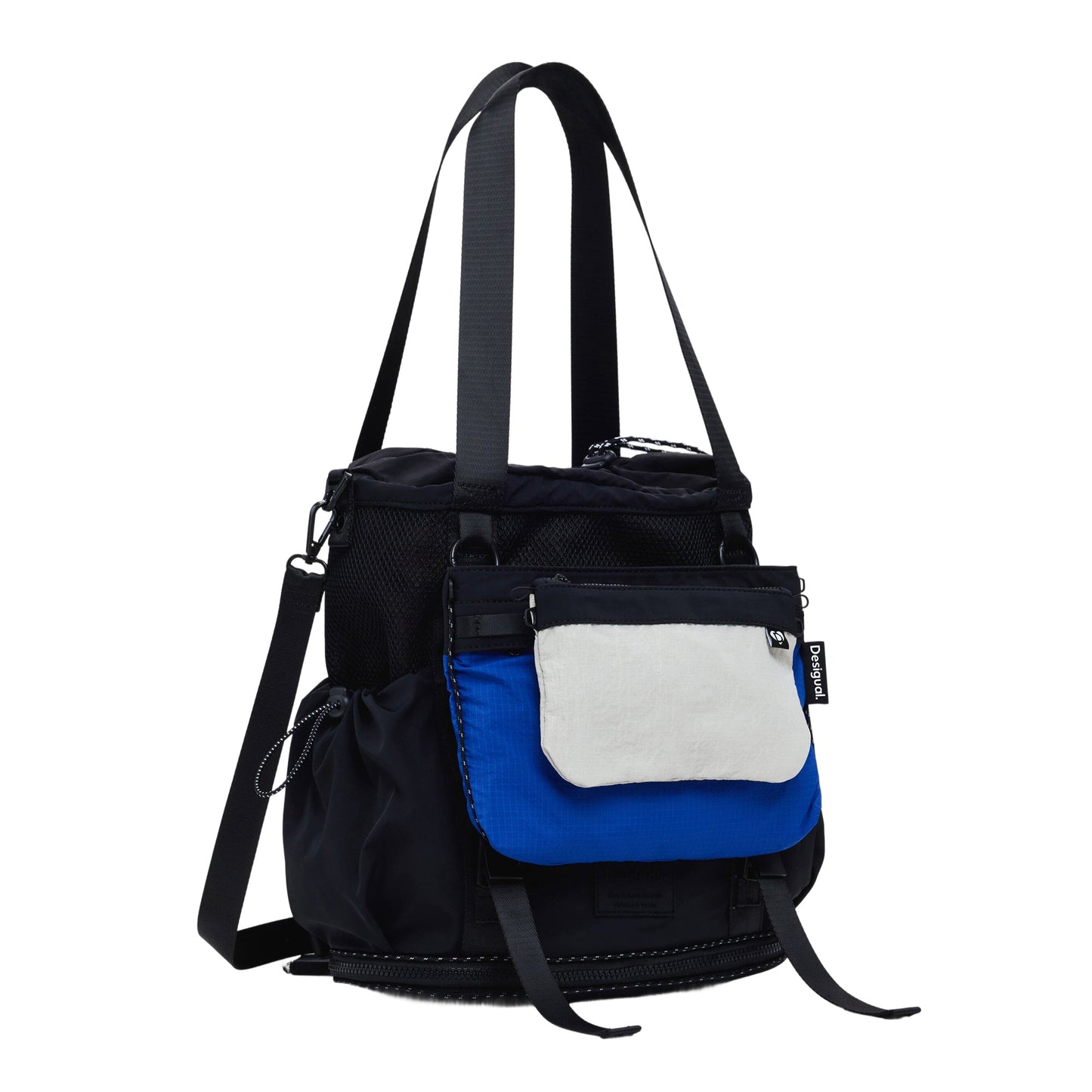 DESIGUAL Borsa Donna Nera Basic Modular Discover Zaino