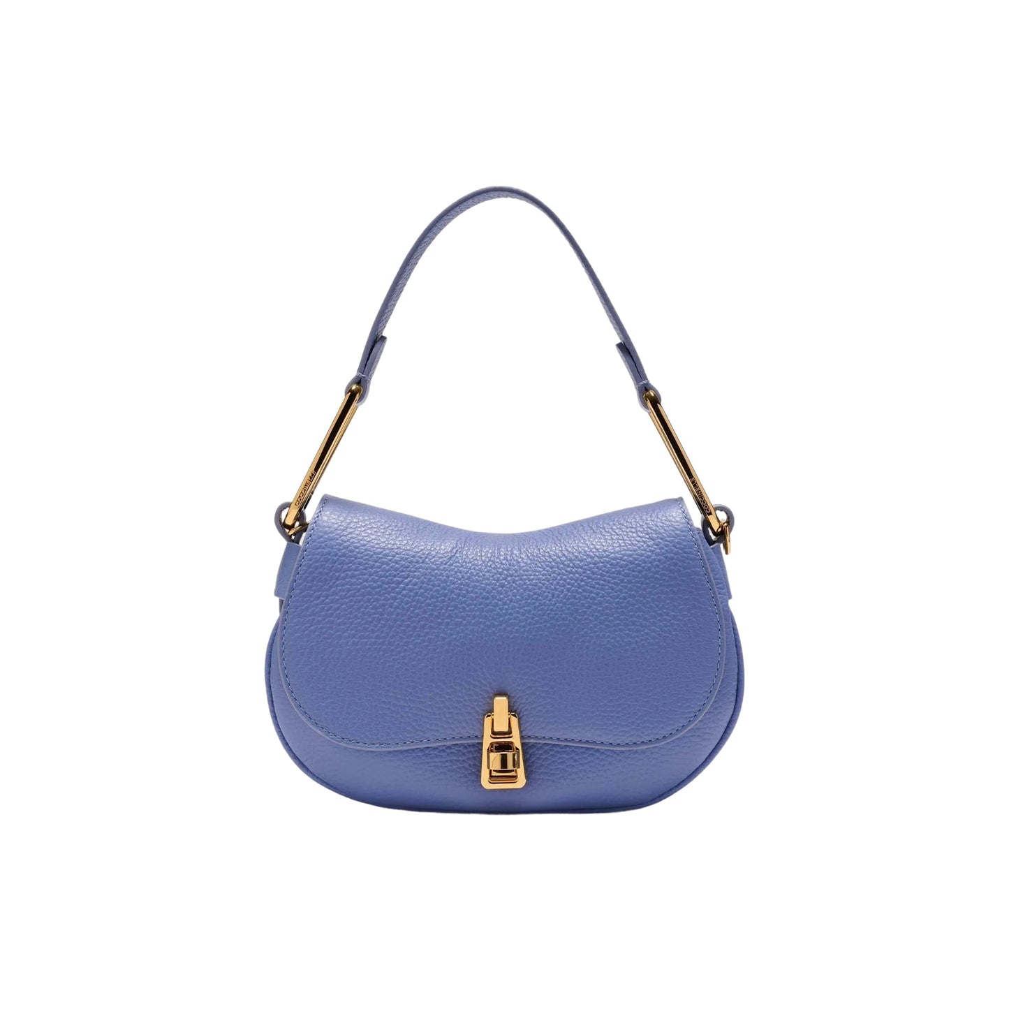 COCCINELLE Borsa Donna Piccola a Tracolla Blu, In Vera Pelle, Magie Soft Mini