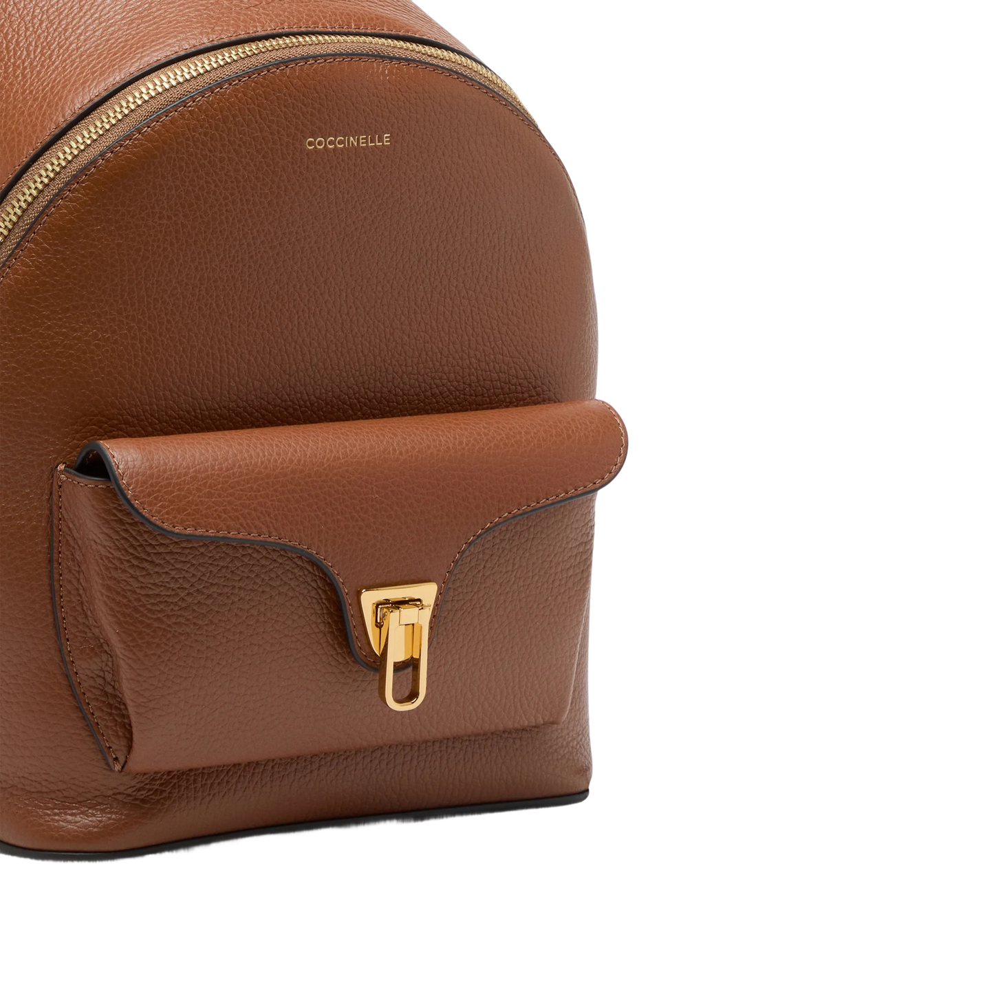 COCCINELLE Zaino Donna Marrone Beat Generation in Vera Pelle