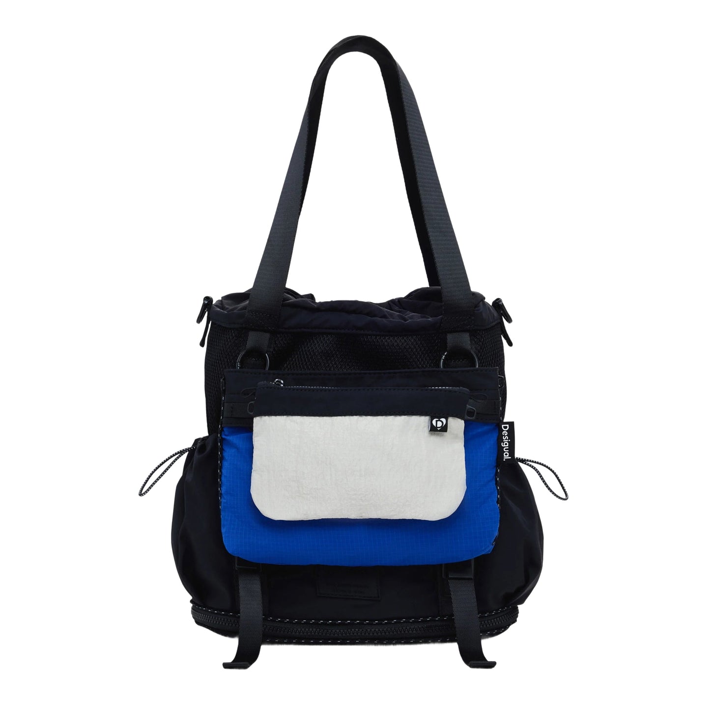 DESIGUAL Borsa Donna Nera Basic Modular Discover Zaino