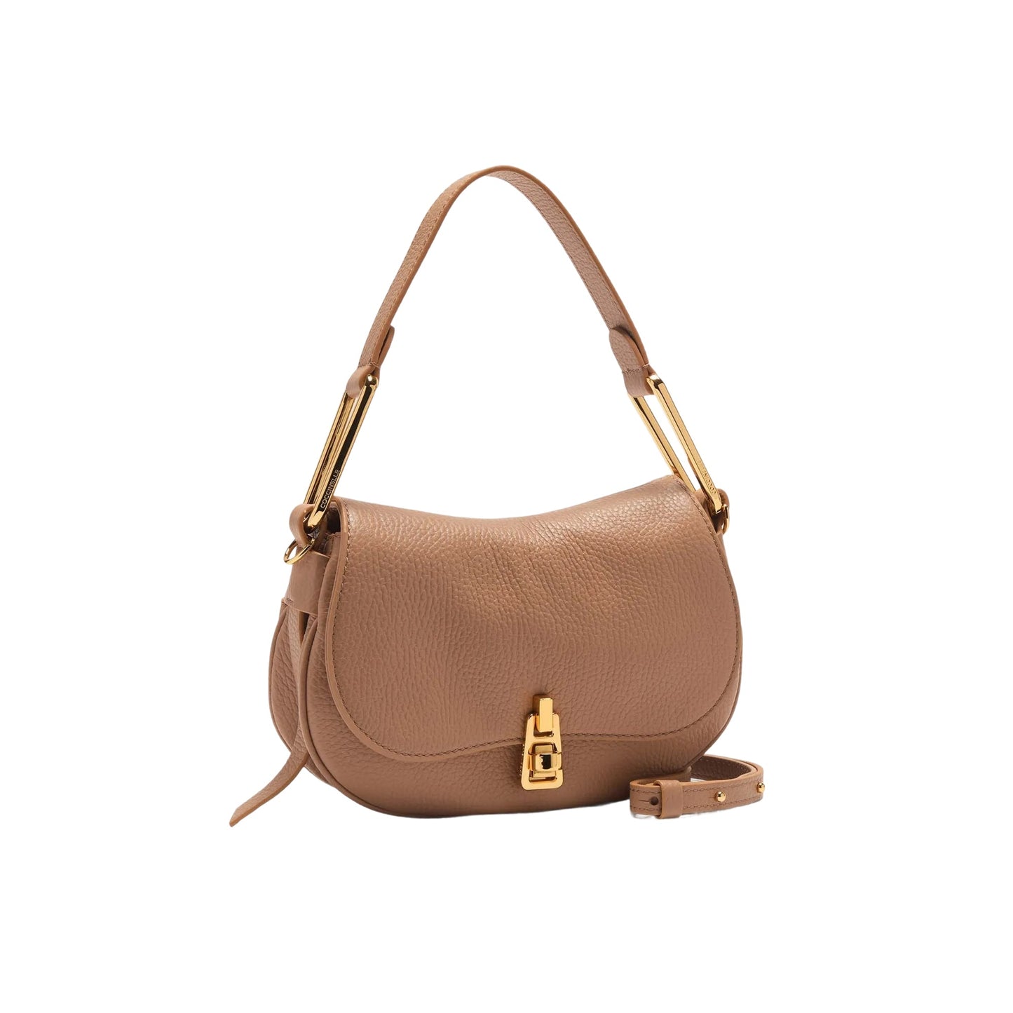 COCCINELLE Borsa Donna Piccola a Tracolla Marrone, In Vera Pelle, Magie Soft Mini