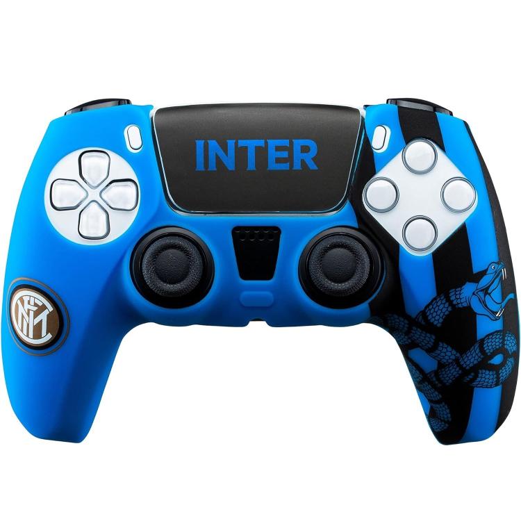 COVER CONTROLLER PS5 DUALSENSE PLAYSTATION 5 SKIN INTER GUSCIO SILICONE +STICKER