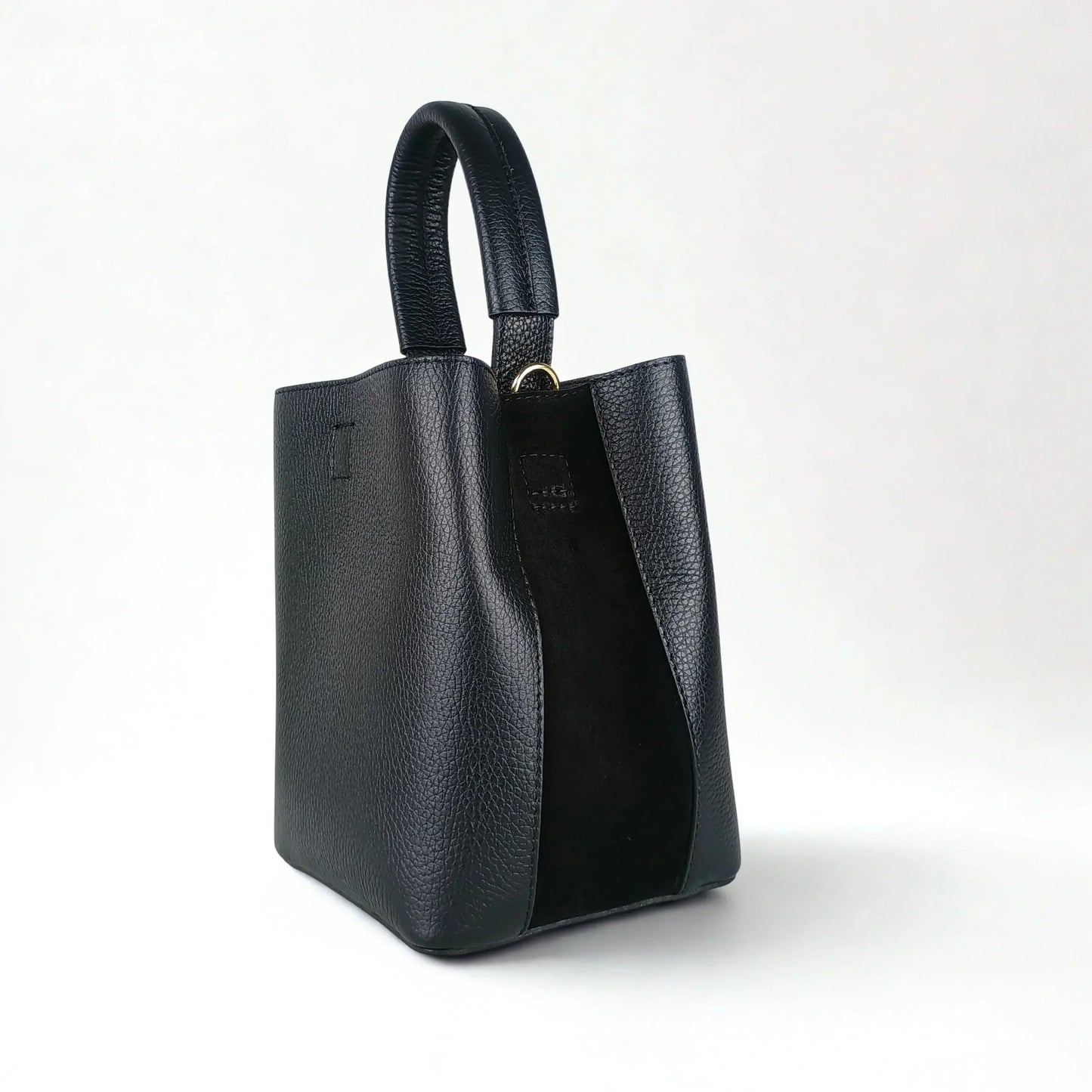 Italian Leather Bucket Bag MS-3265