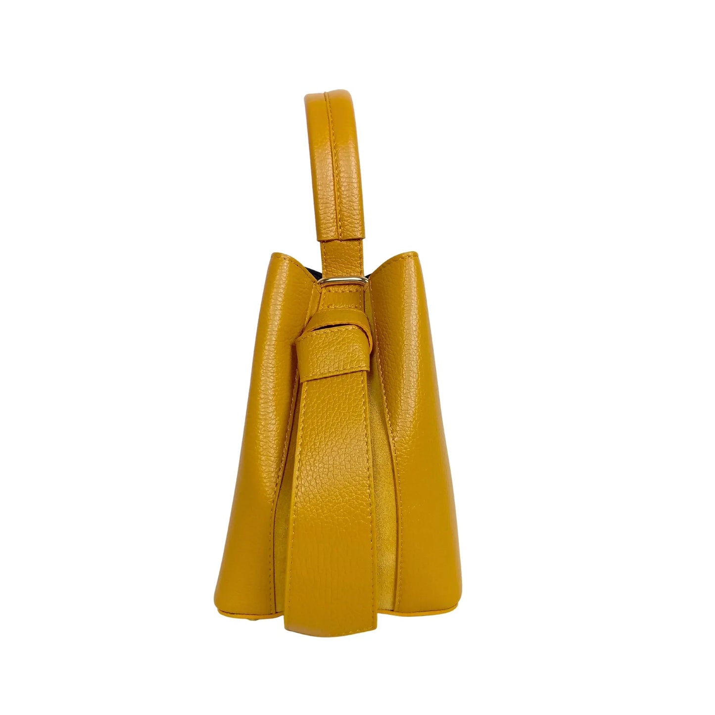 Italian Leather Bucket Bag MS-3265