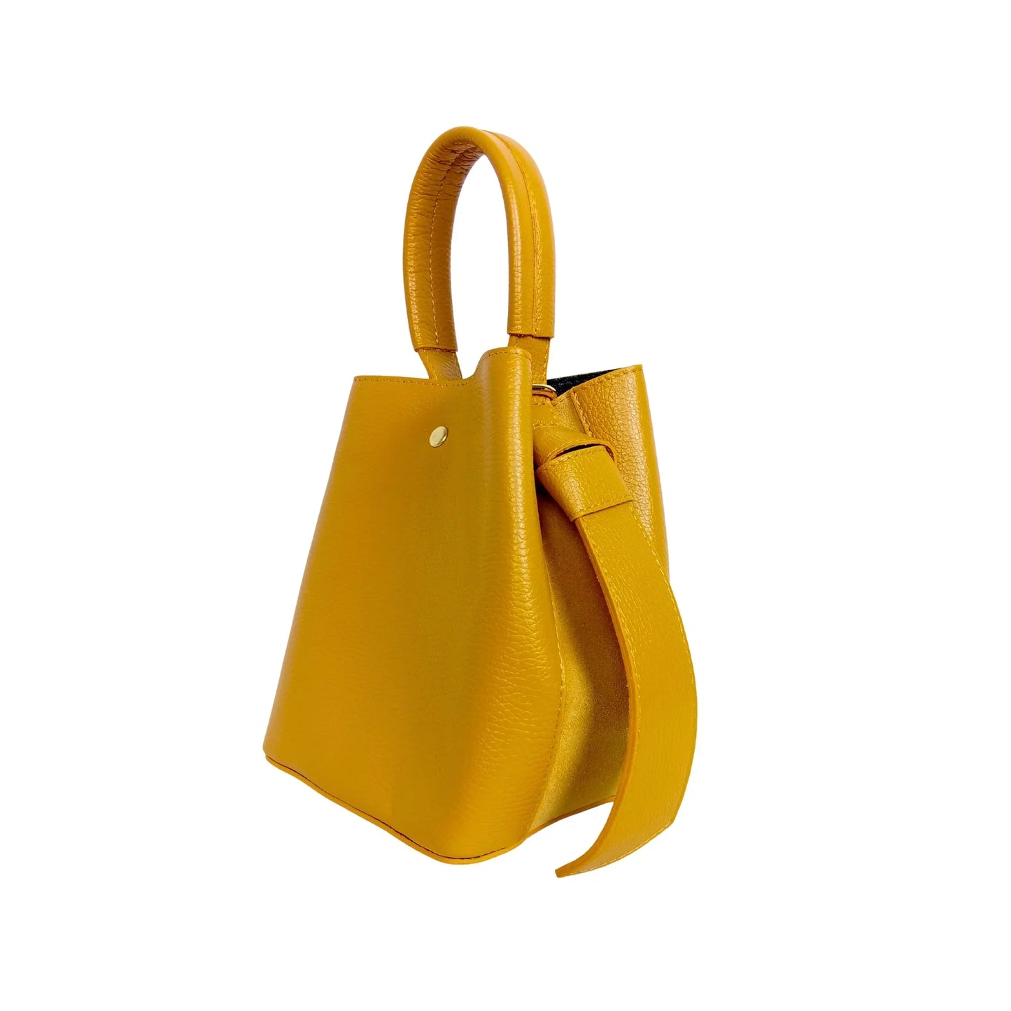 Italian Leather Bucket Bag MS-3265