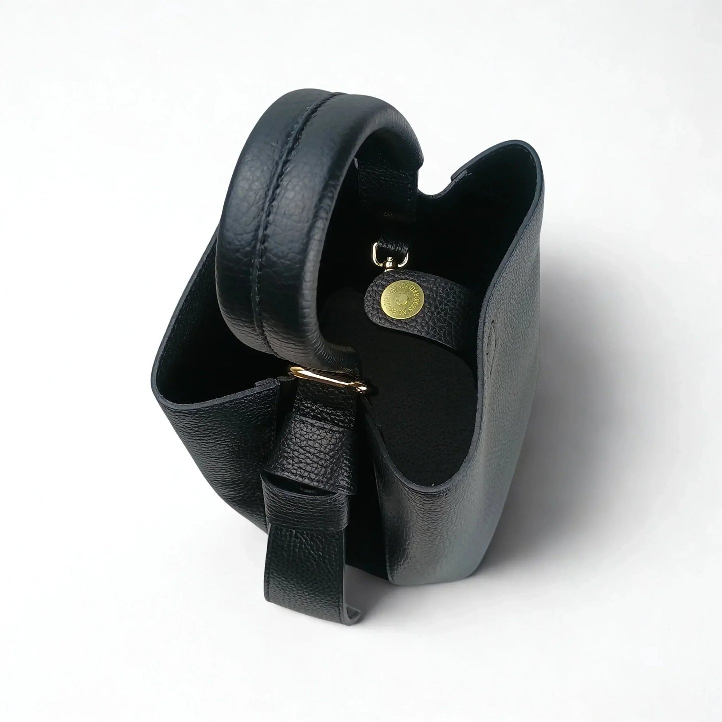 Italian Leather Bucket Bag MS-3265