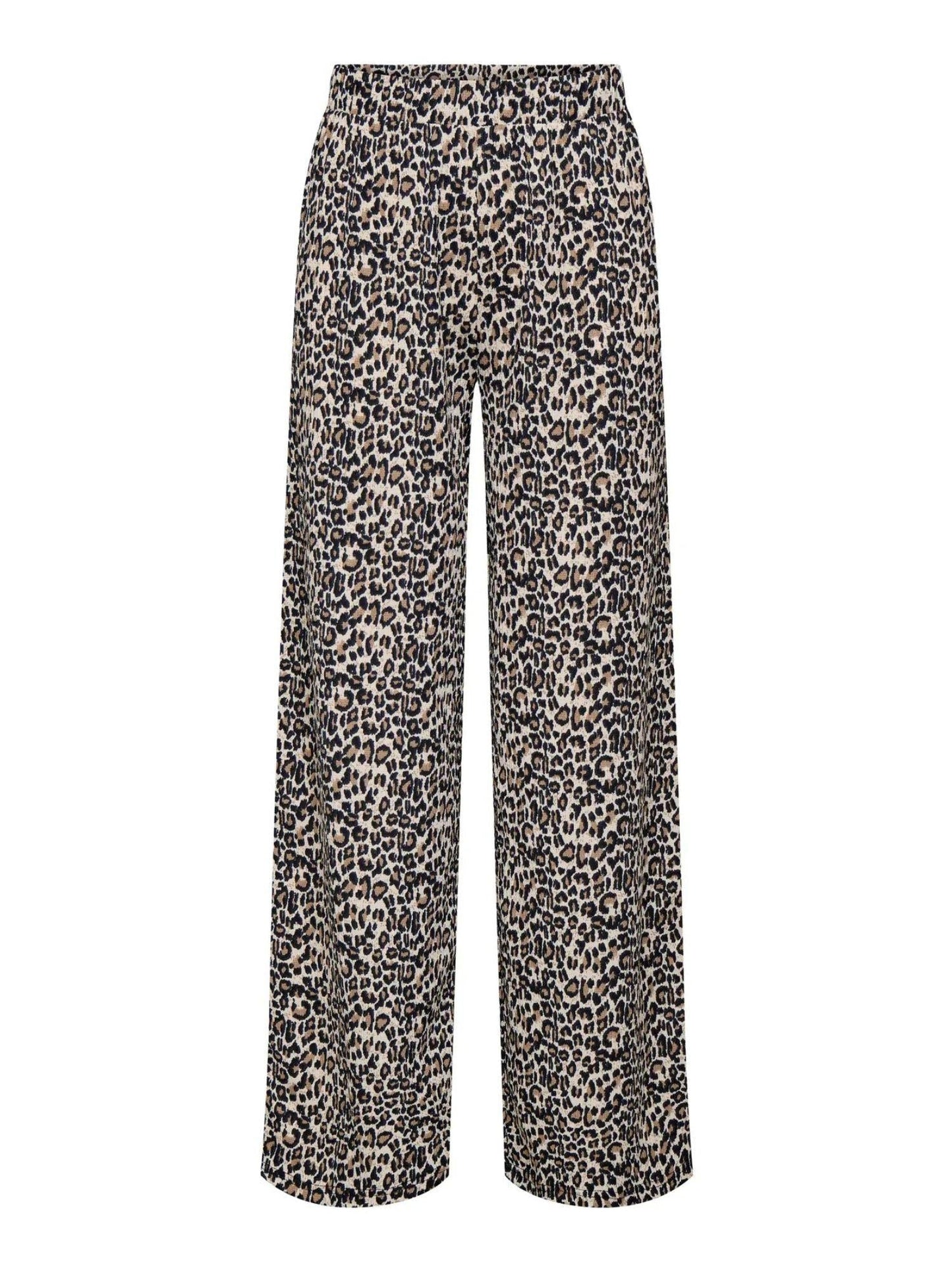 Jacqueline De Yong Pantaloni Donna Debbie Wide Fit Birch Leo