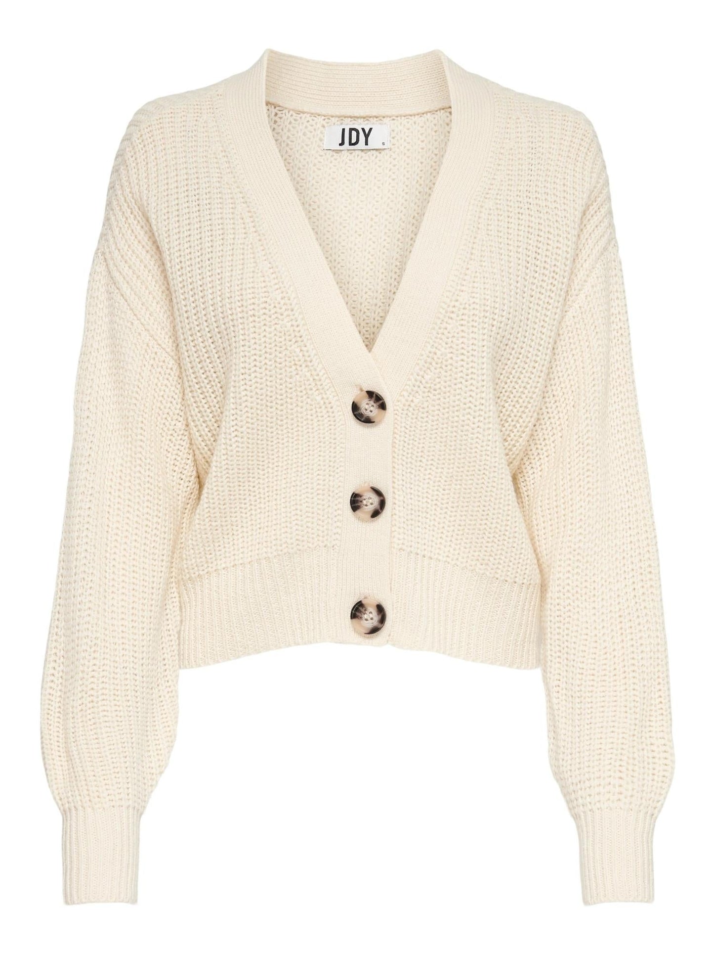Jacqueline De Yong Cardigan Donna Justy Bianco Eggnog
