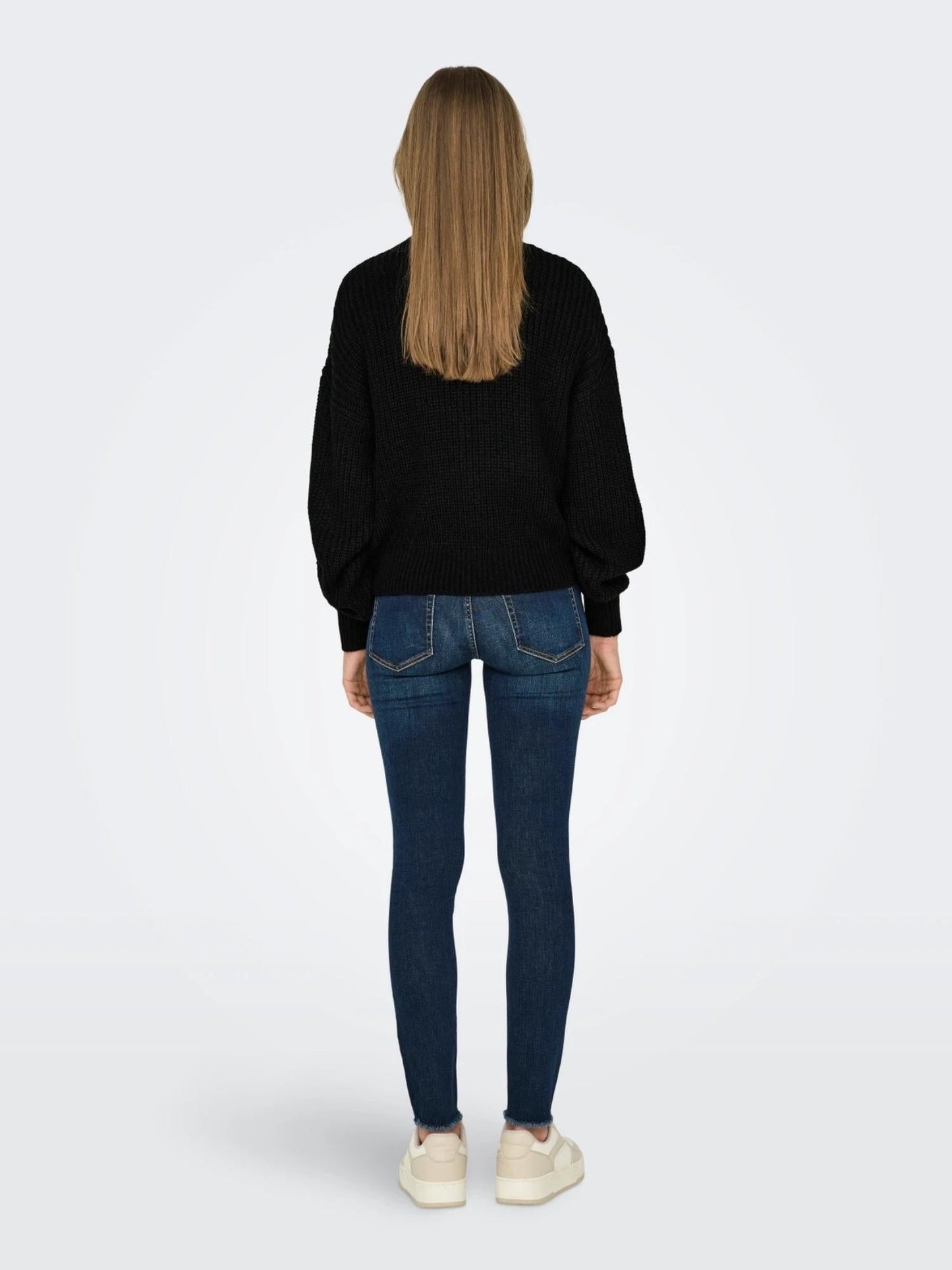 Jacqueline De Yong Cardigan Donna Justy Nero