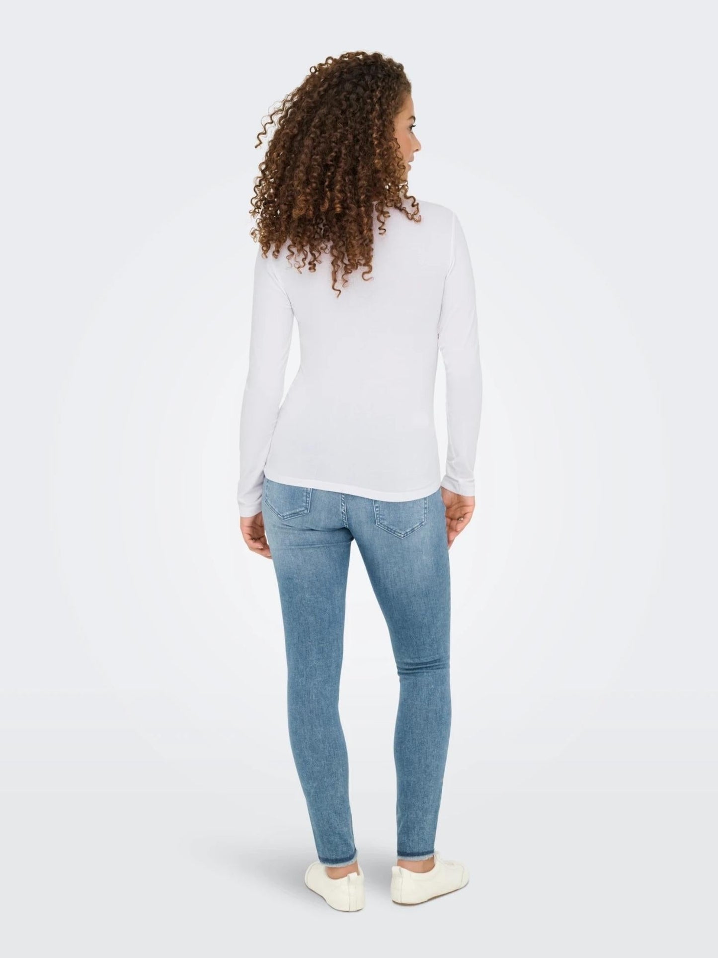 Jacqueline De Yong Top Donna Mila Bianco
