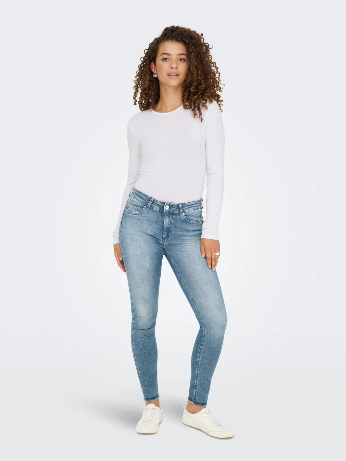 Jacqueline De Yong Top Donna Mila Bianco