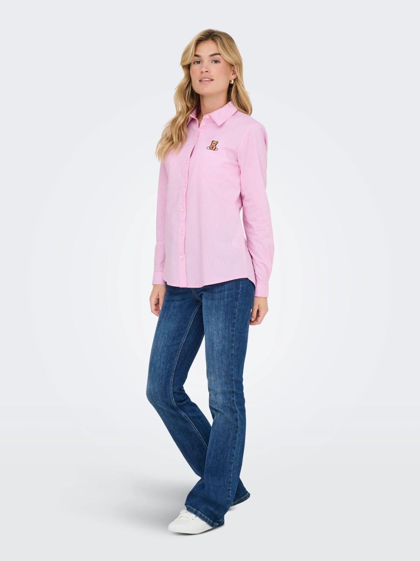 Jacqueline De Yong Camicia Donna Mio Shocking Pink