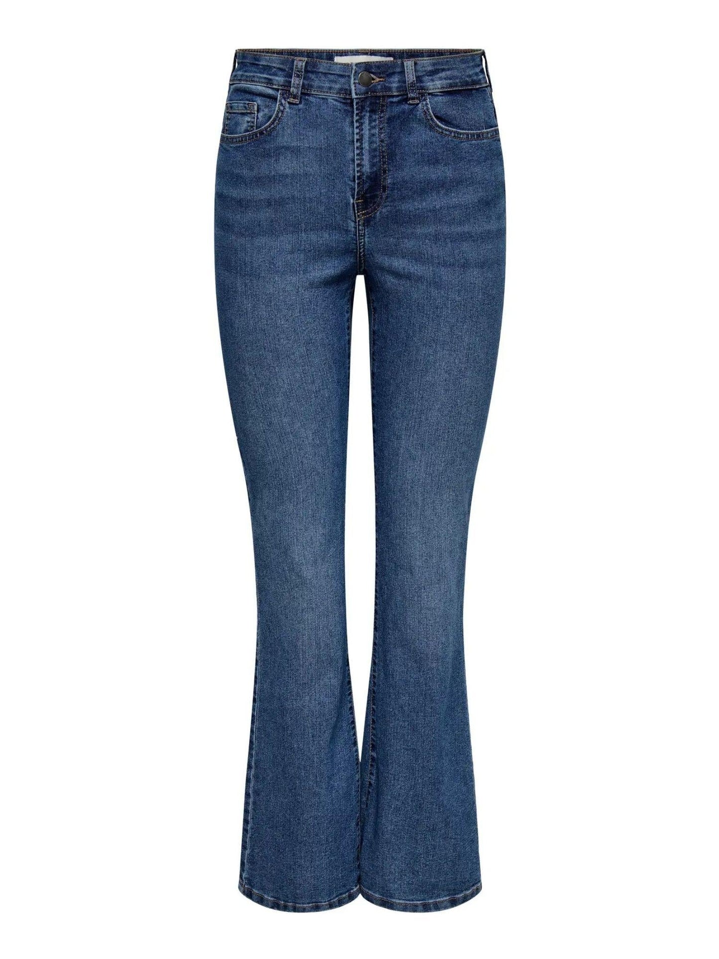 Jacqueline De Yong Jeans Donna Moon Bootcut Medium Blue Denim