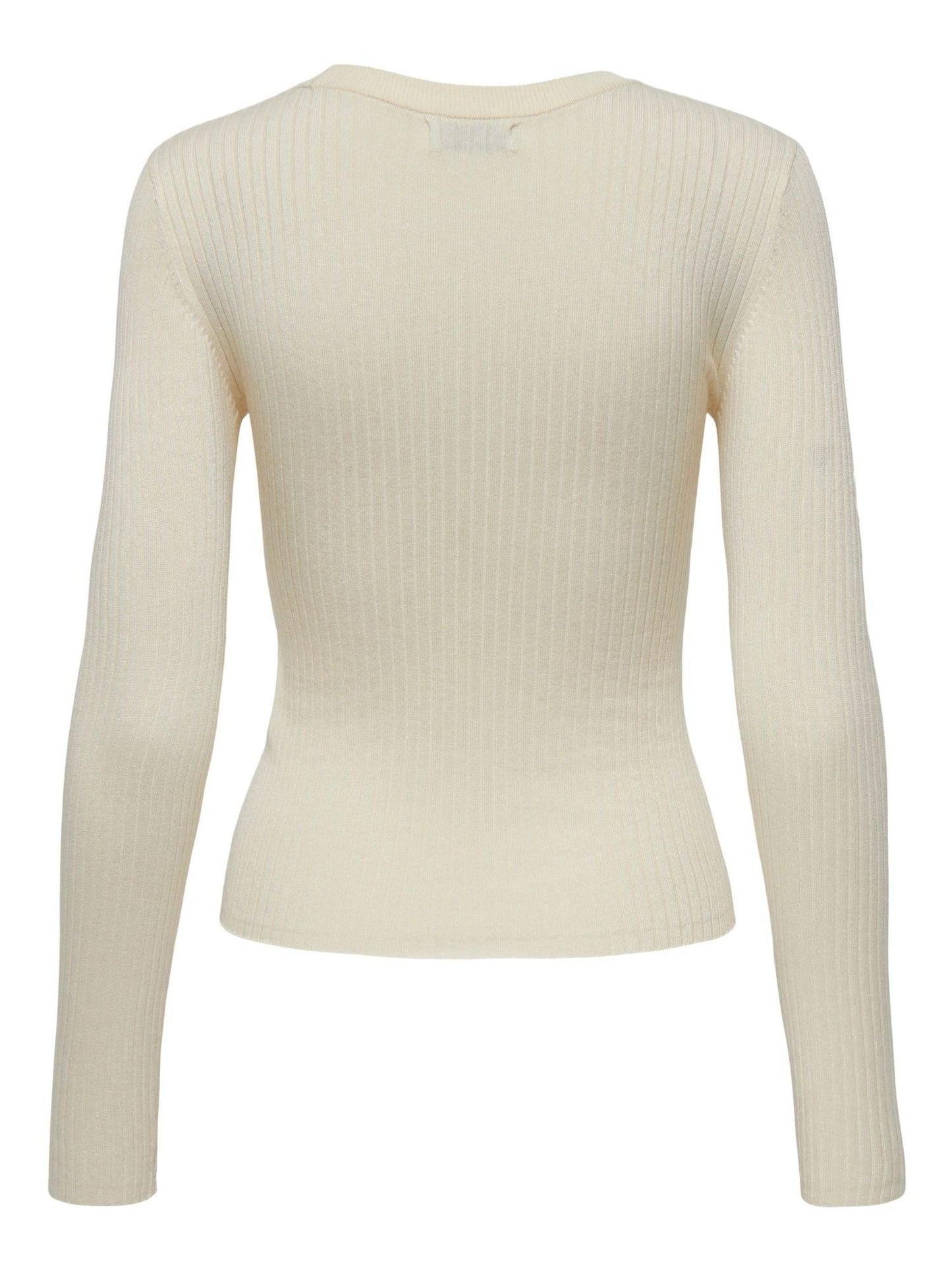 Jacqueline De Yong Maglione Donna Plum Bianco Eggnog