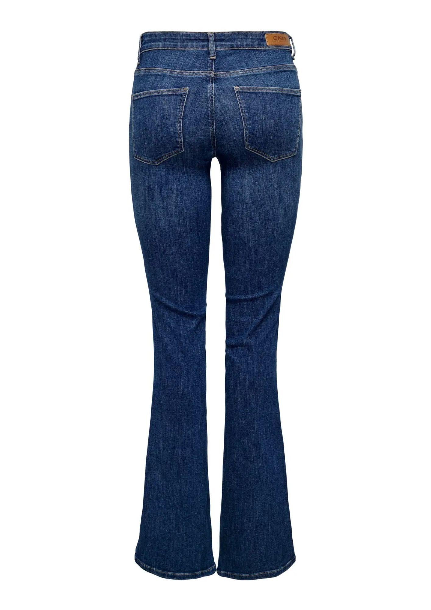 Only Jeans Donna Ann Blu Denim Scuro