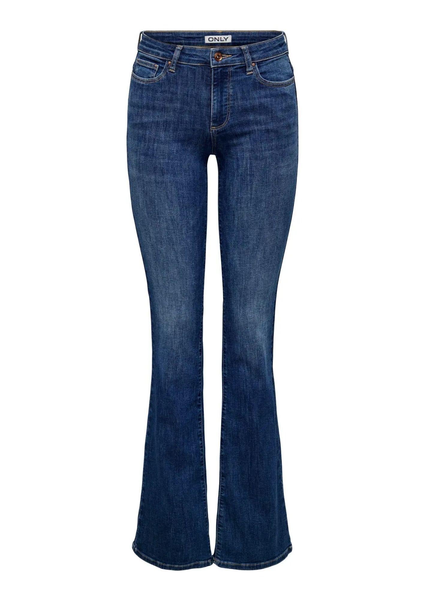 Only Jeans Donna Ann Blu Denim Scuro