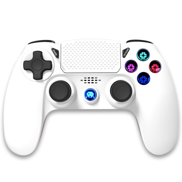Freaks Controller Ps4 Wireless Con Pulsanti Illuminati Gamepad Senza Filo White